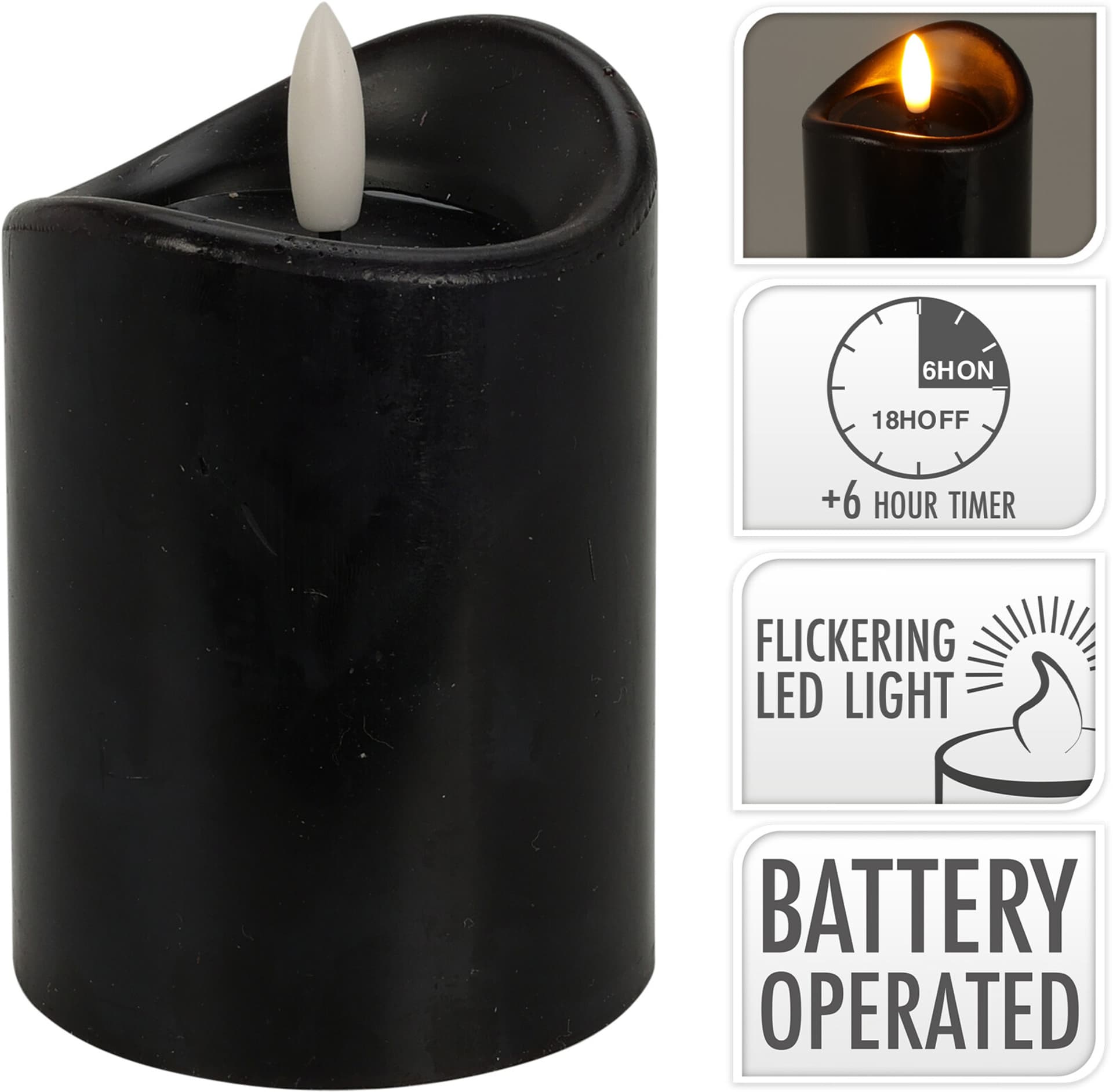 

ŚWIECA LED 7X10CM 2x AAA 1,5V