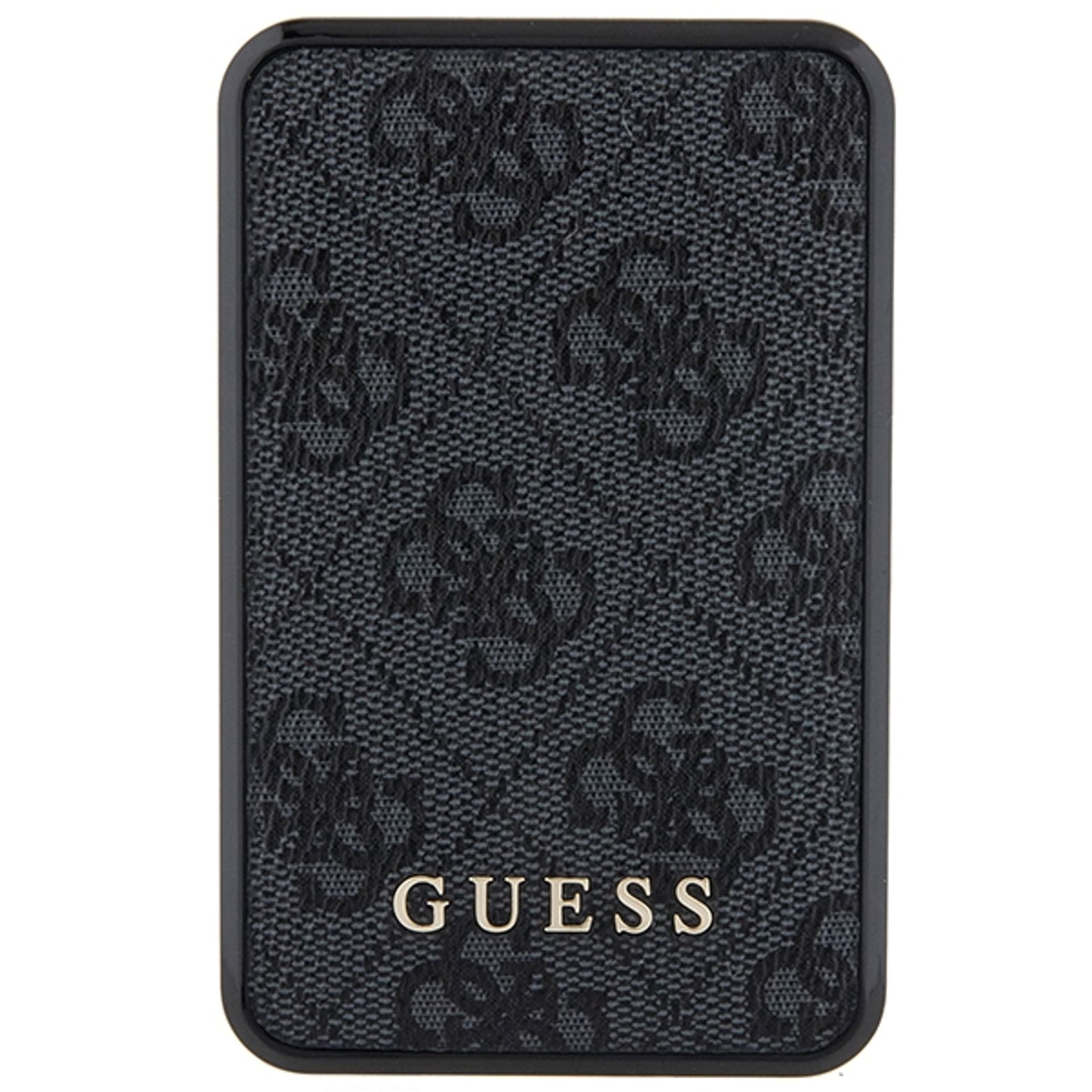 

Guess Powerbank 18W GUPB10DP4GEGK 10000mAh czarny/black 4G Leather Metal Logo