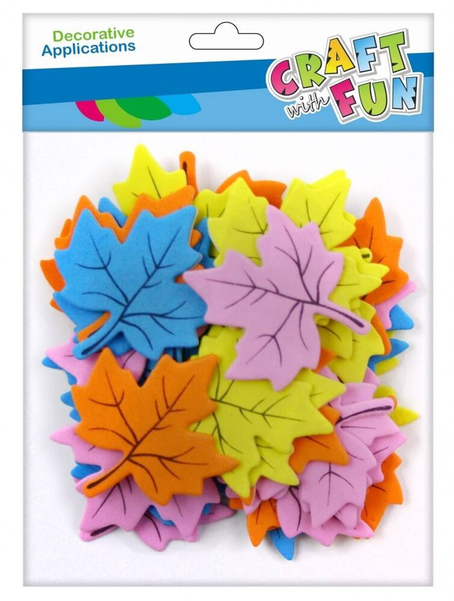 

Naklejki piankowe samoprzylepne Liście Klonu CRAFT WITH FUN 463443