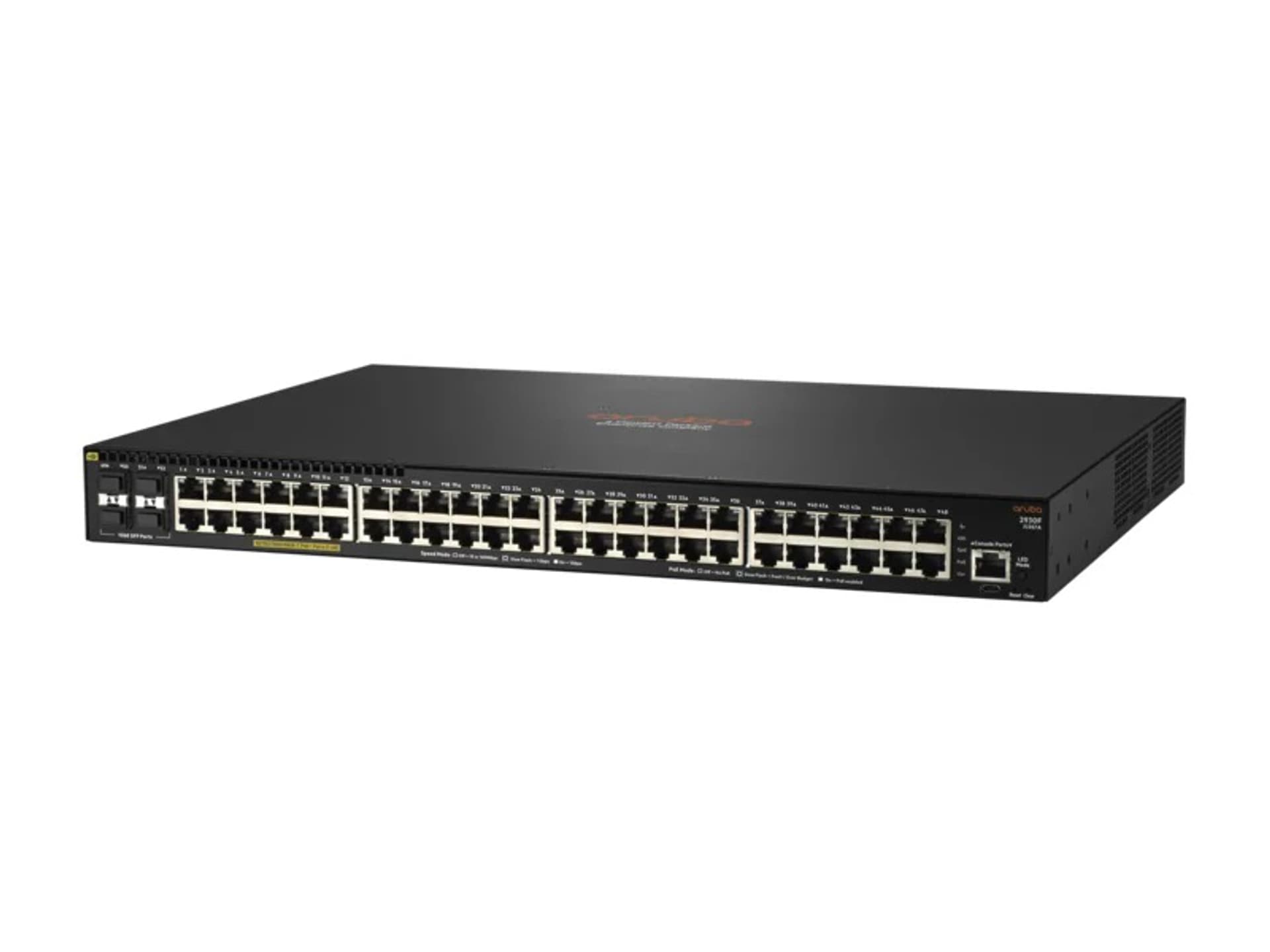 

HPE Aruba 2930F 48GPoE+4SFP 740W Swch Europe - English localization