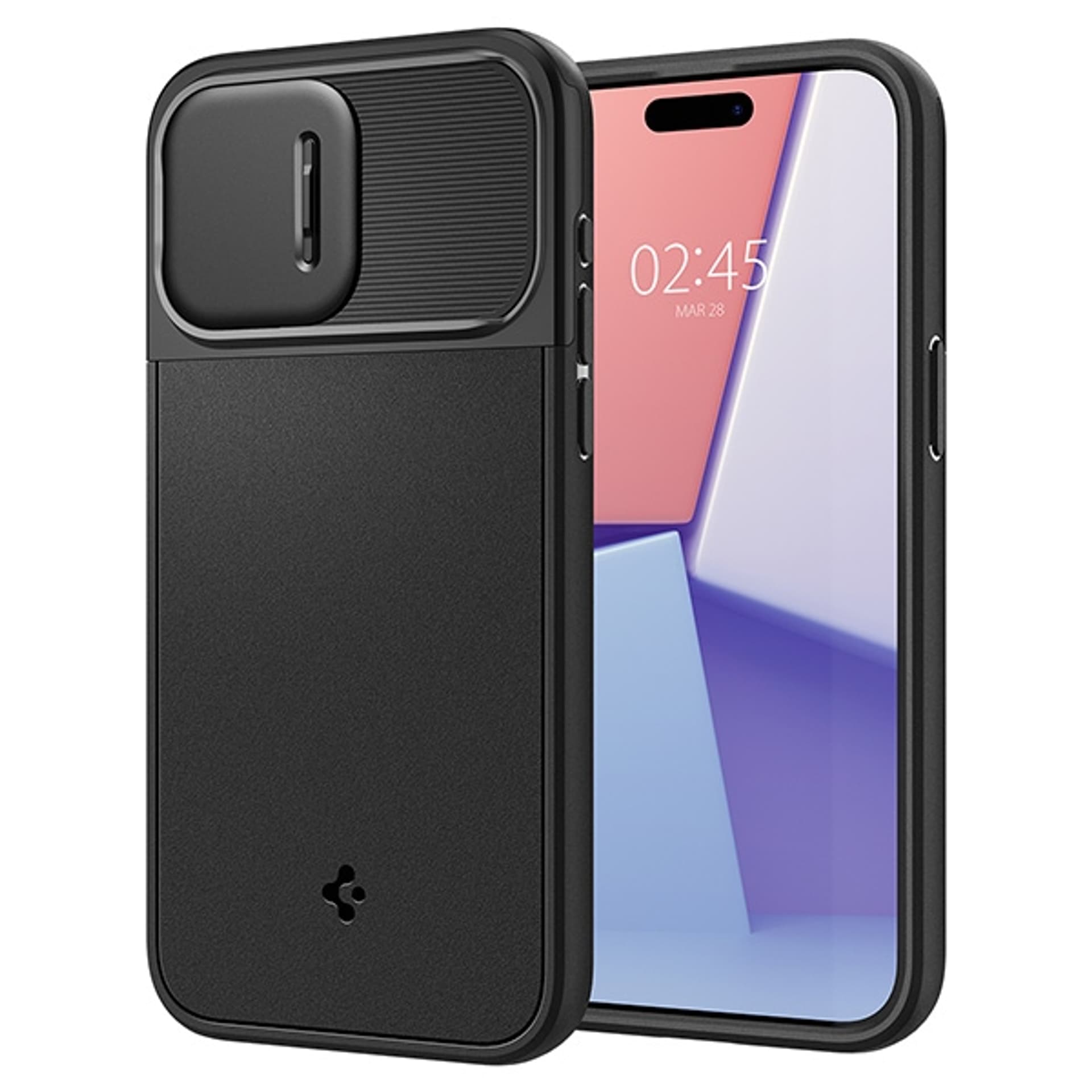 

Spigen Optik Armor iPhone 15 Pro 6.1" MAG Magsafe czarny/black ACS06738