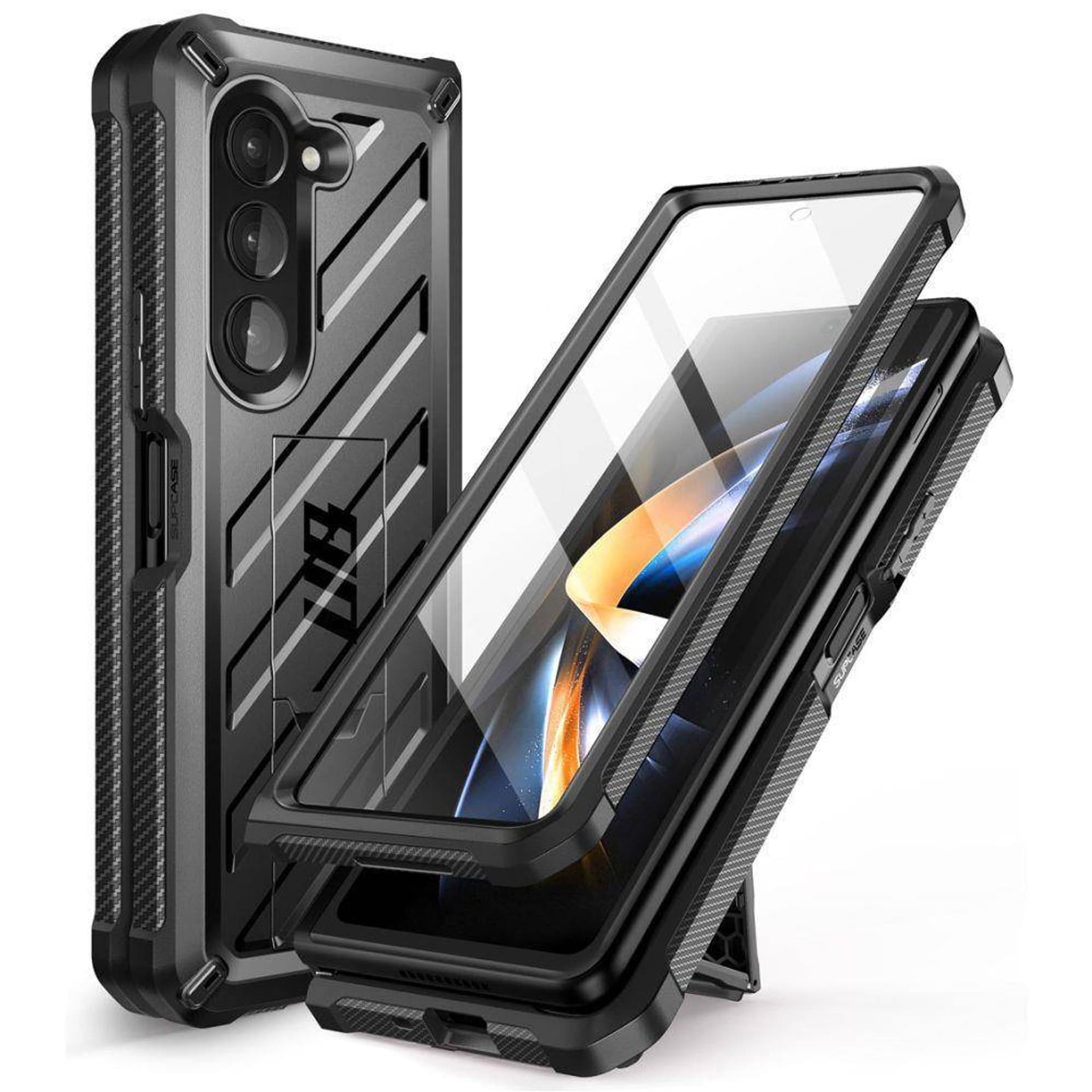 

Etui SAMSUNG GALAXY Z FOLD 5 SupCase Unicorn Beetle czarne