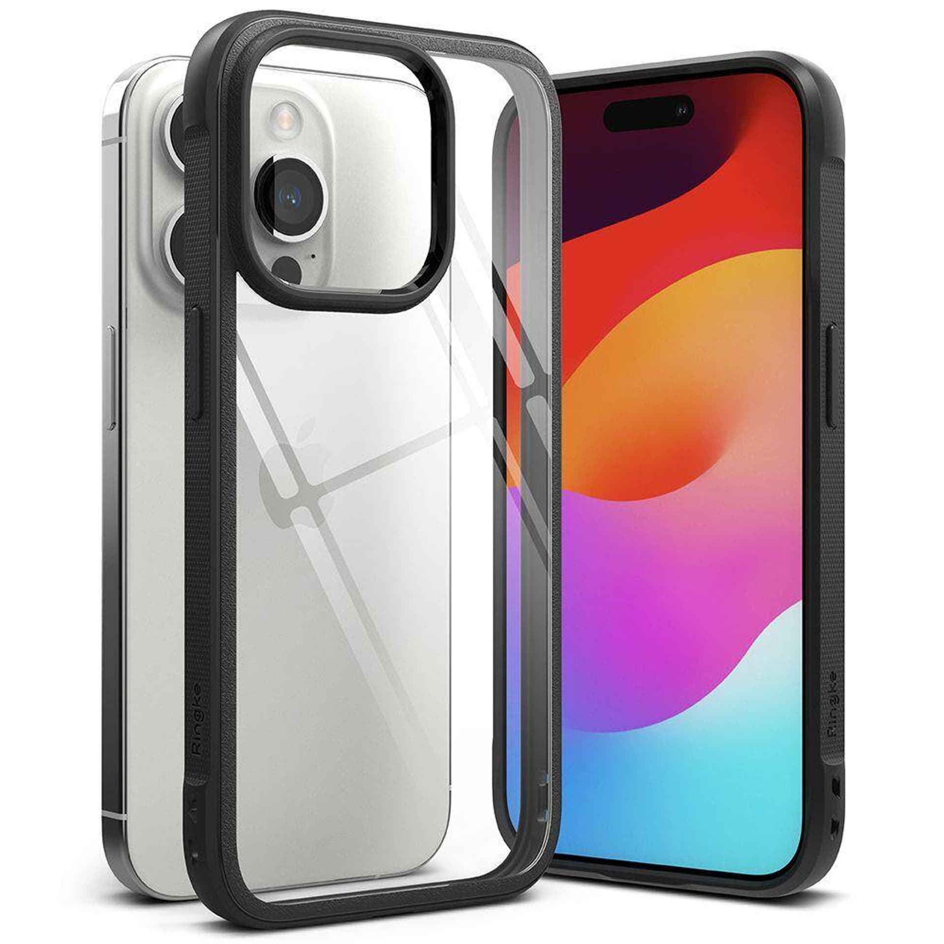 

Etui APPLE IPHONE 15 PRO Ringke Fusion Bold czarne