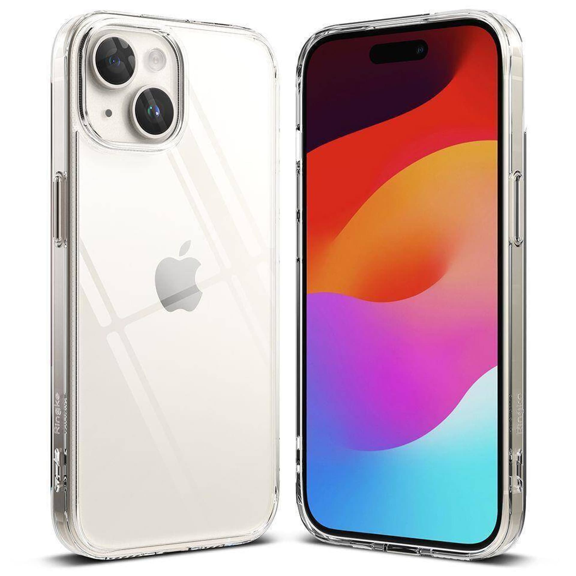 

Etui APPLE IPHONE 15 Ringke Fusion transparentne