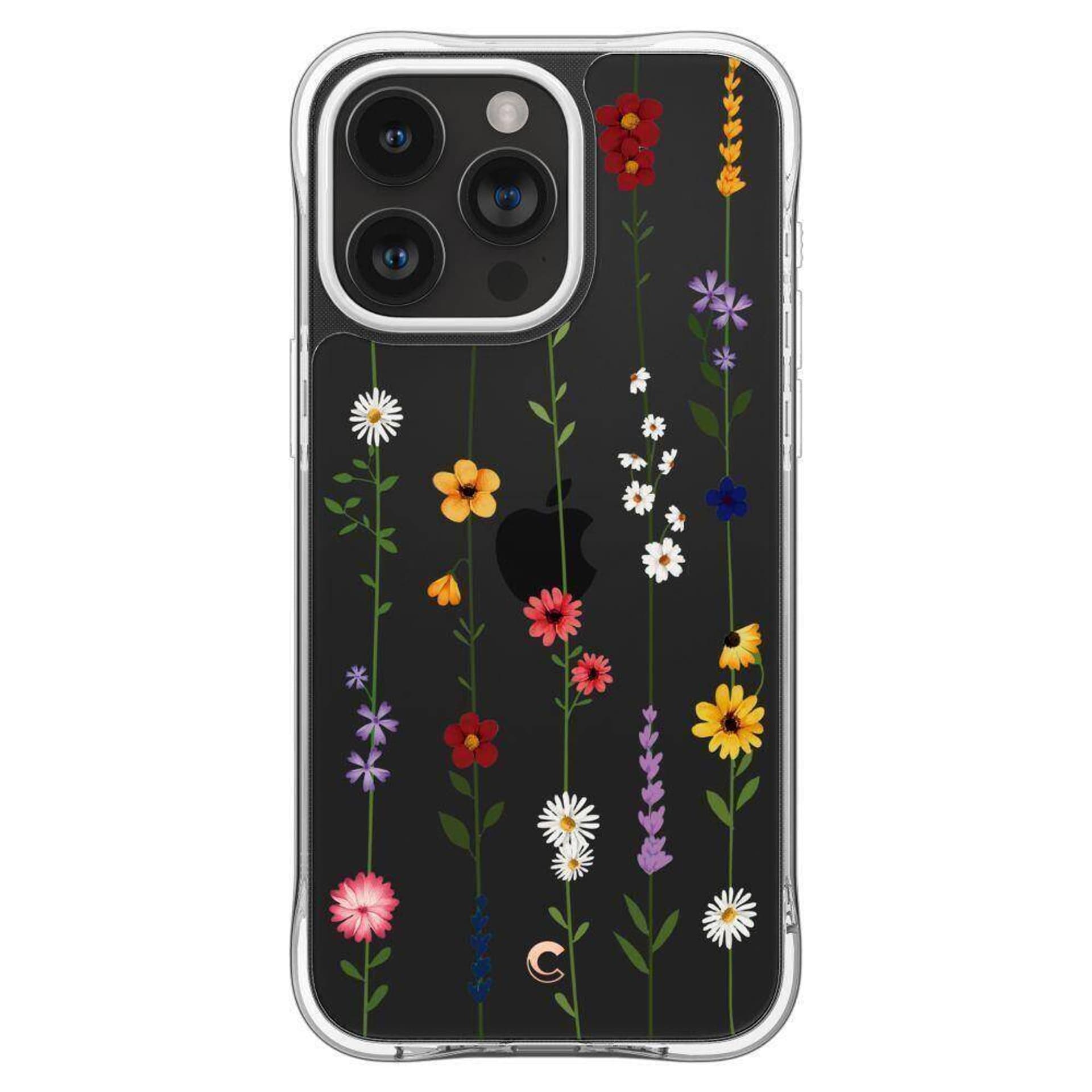 

Etui APPLE IPHONE 15 PRO MAX Spigen Cyrill Cecile Flower Garden transparentne