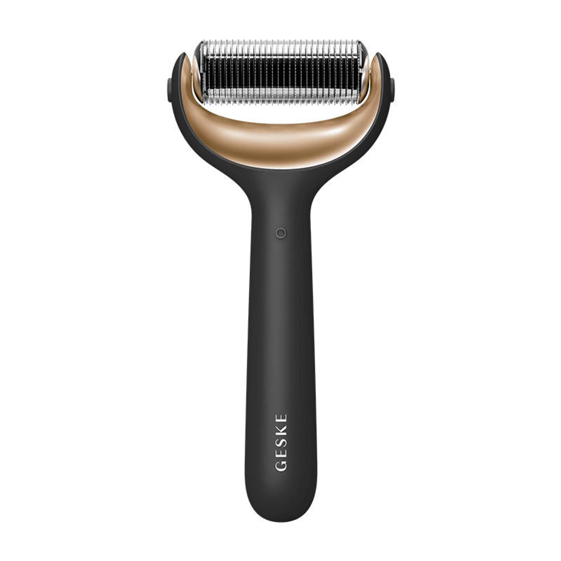 

Roller do mezoterapii igłowej twarzy i ciała 8w1 Geske z Aplikacja (szary)