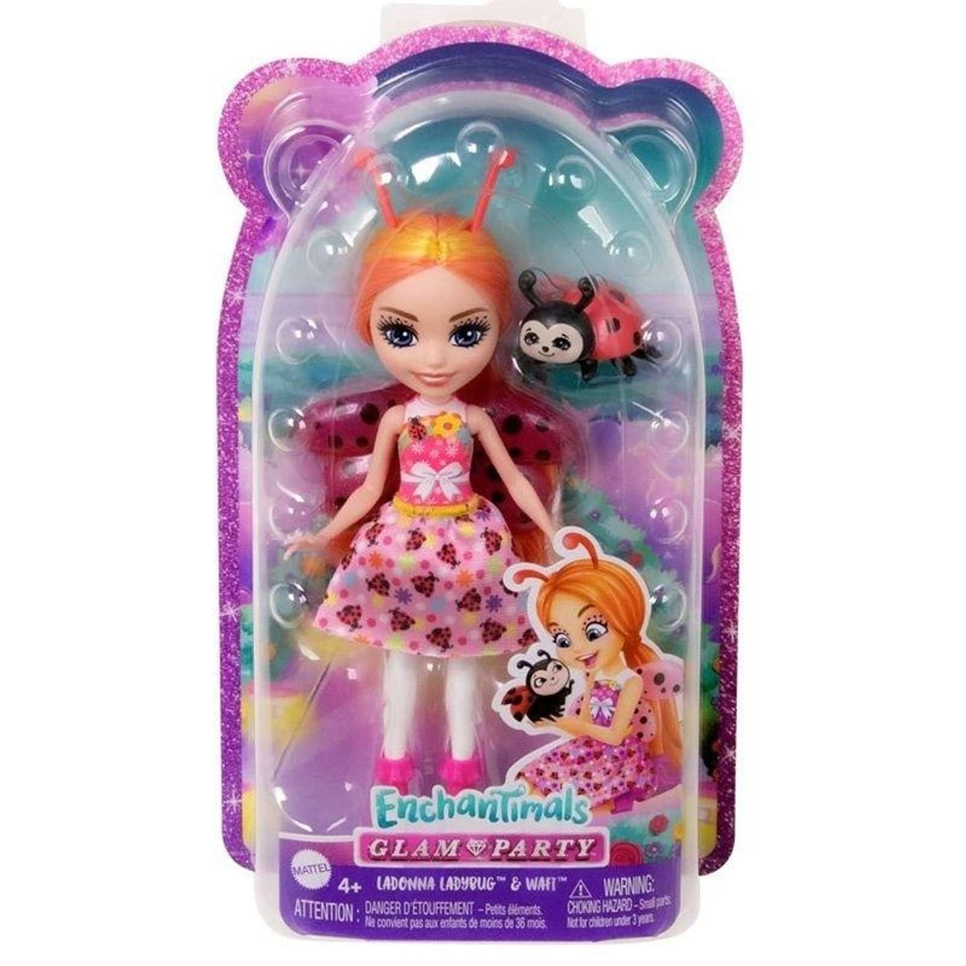 

Enchantimals - Lalka Ladonna i biedronka Wafi