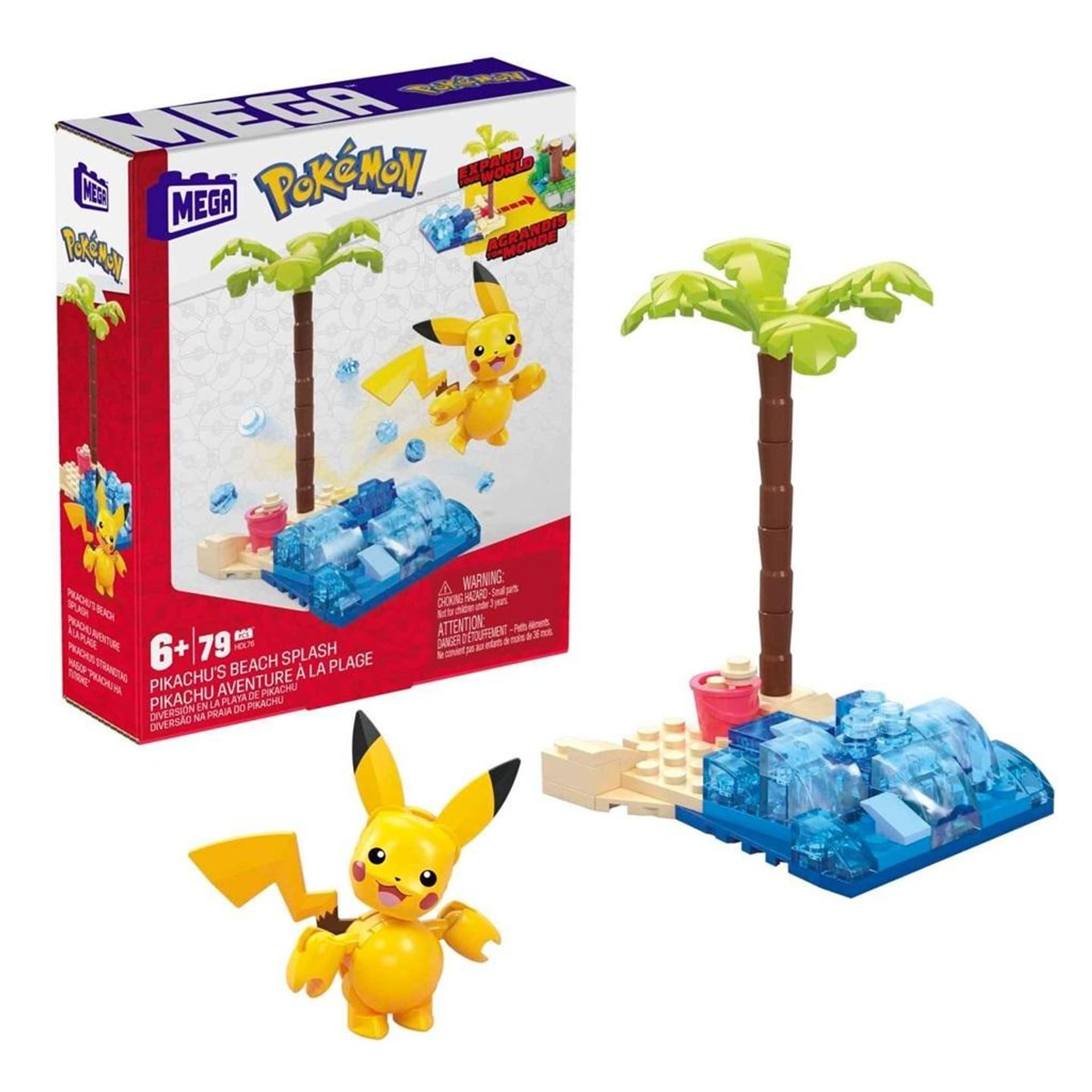 

MBL POKEMON PIKACHU NA PLAZY HDL76 PUD6