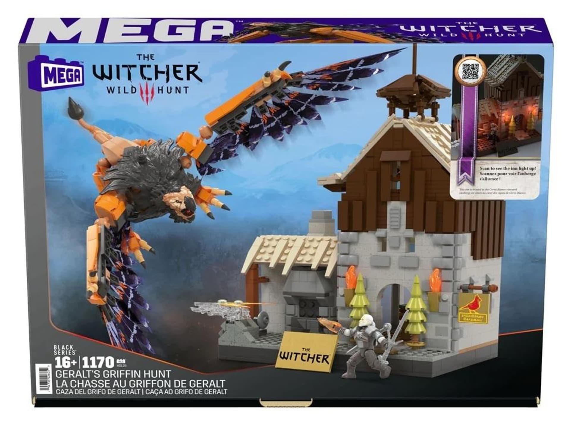 

Mega Wiedźmin Geralt - Polowanie na gryfa