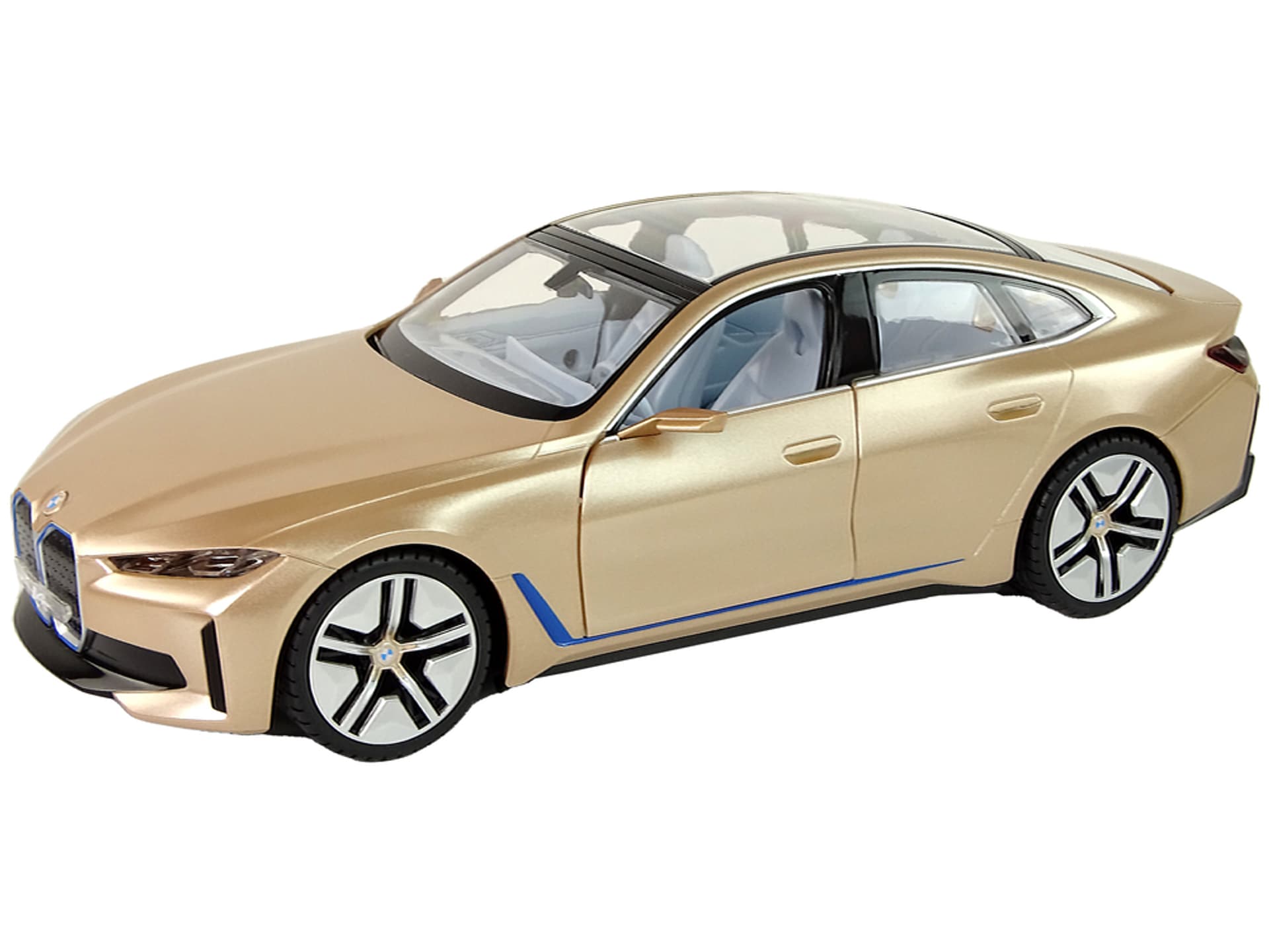 

Auto R/C Bmw i4 1:14 Rastar Złote