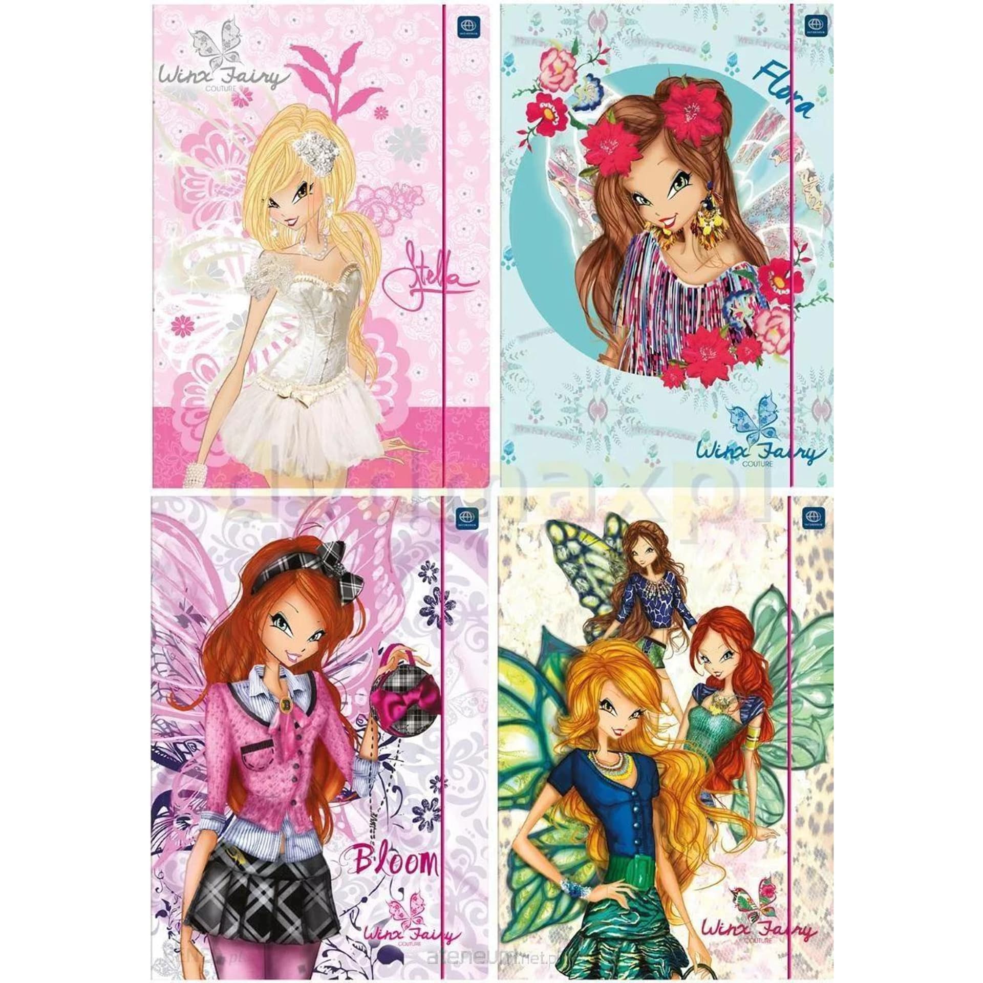 

Teczka z gumką A4 LUX UV WINX INTERDRUK