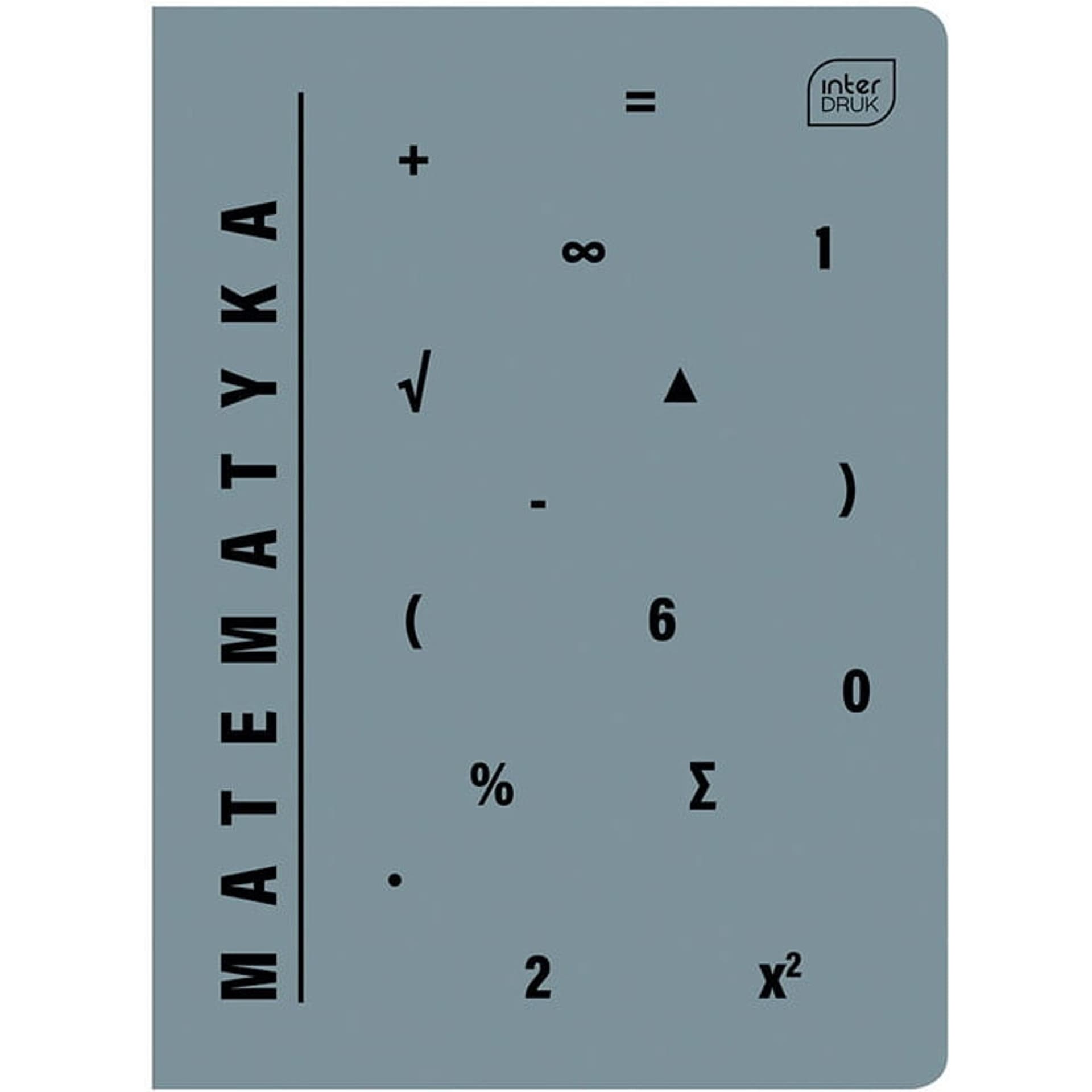 

Zeszyt A5 60k kratka 70g PP MATEMATYKA INTERDRUK