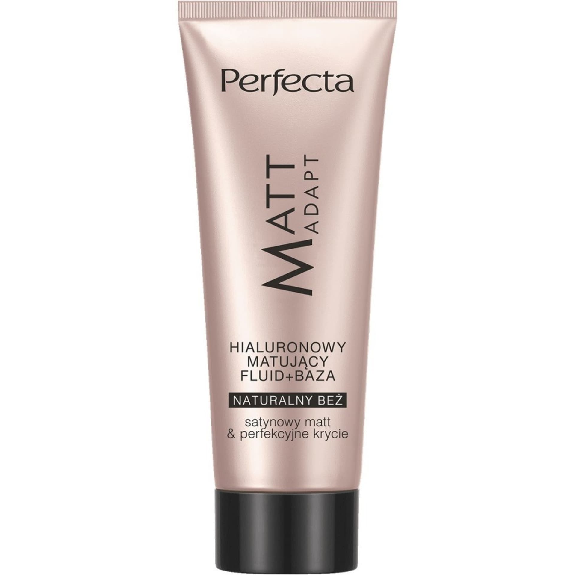 

PERFECTA Matt Adapt Hialuronowy Matujący Fluid+Baza do twarzy - naturalny beż 30ml