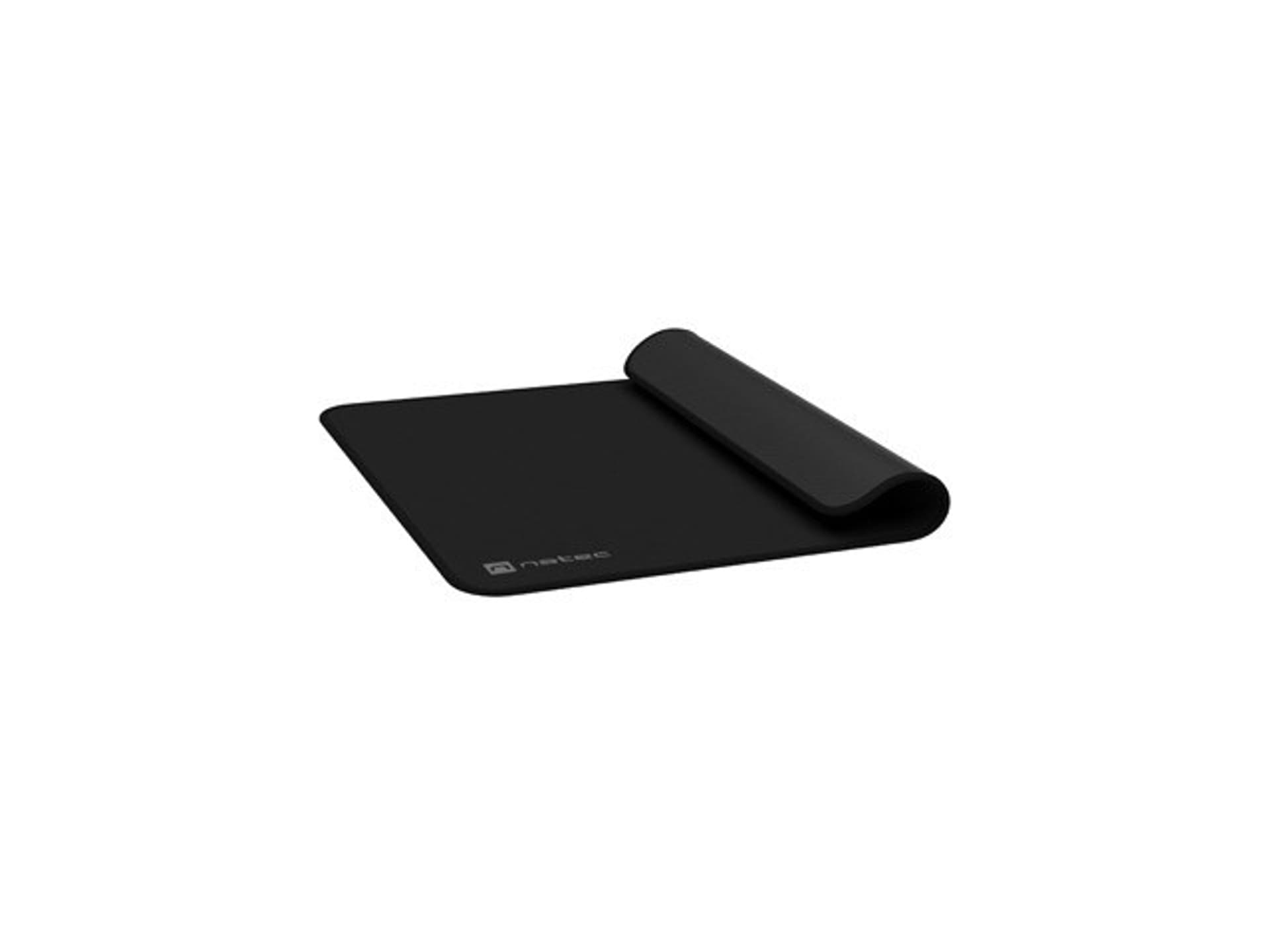

NATEC PODKŁADKA POD MYSZ COLORS SERIES OBSIDIAN BLACK 300X250MM NPO-2085