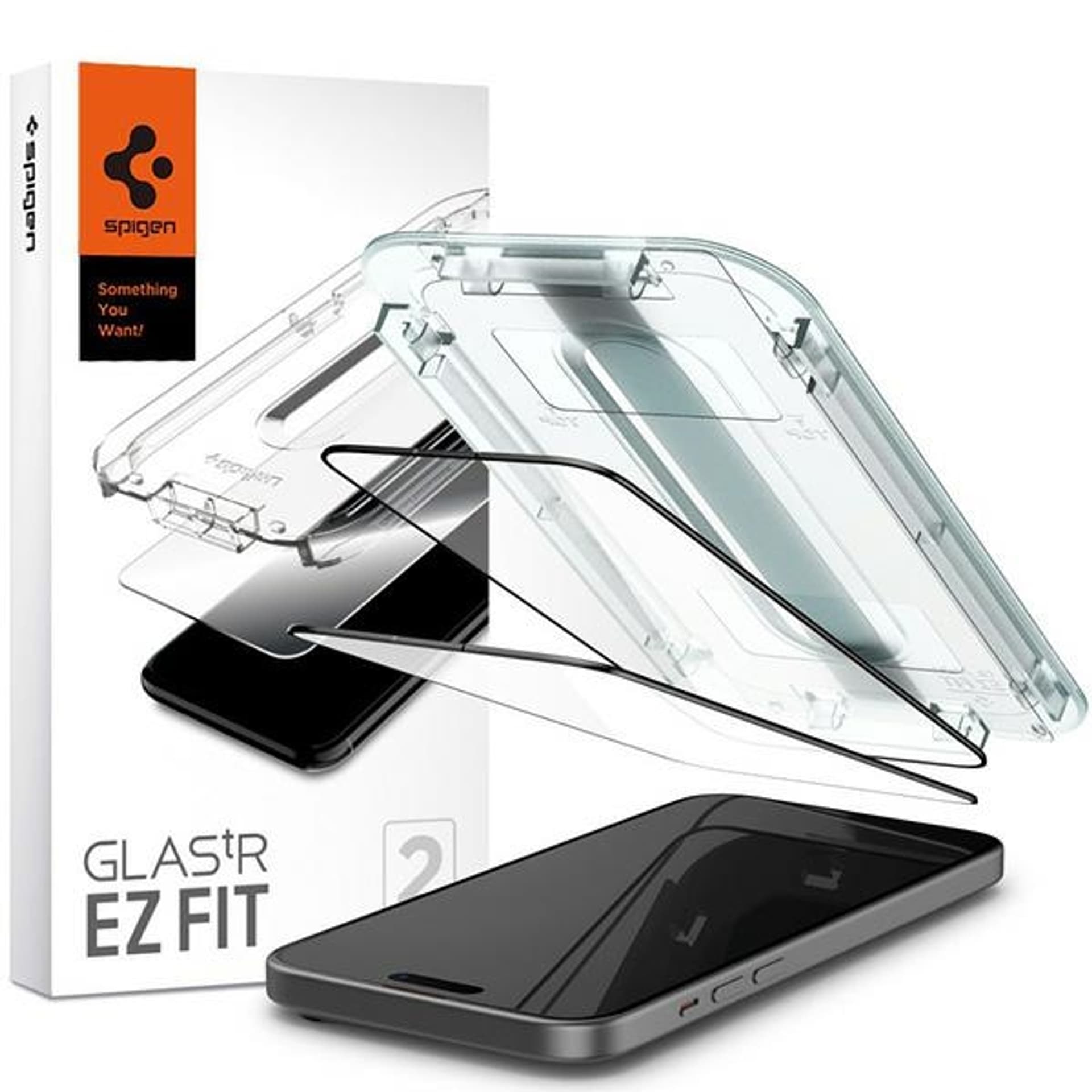 

Szkło Hartowane APPLE IPHONE 15 PLUS Spigen Glas.tr "EZ Fit" 2-Pack Clear