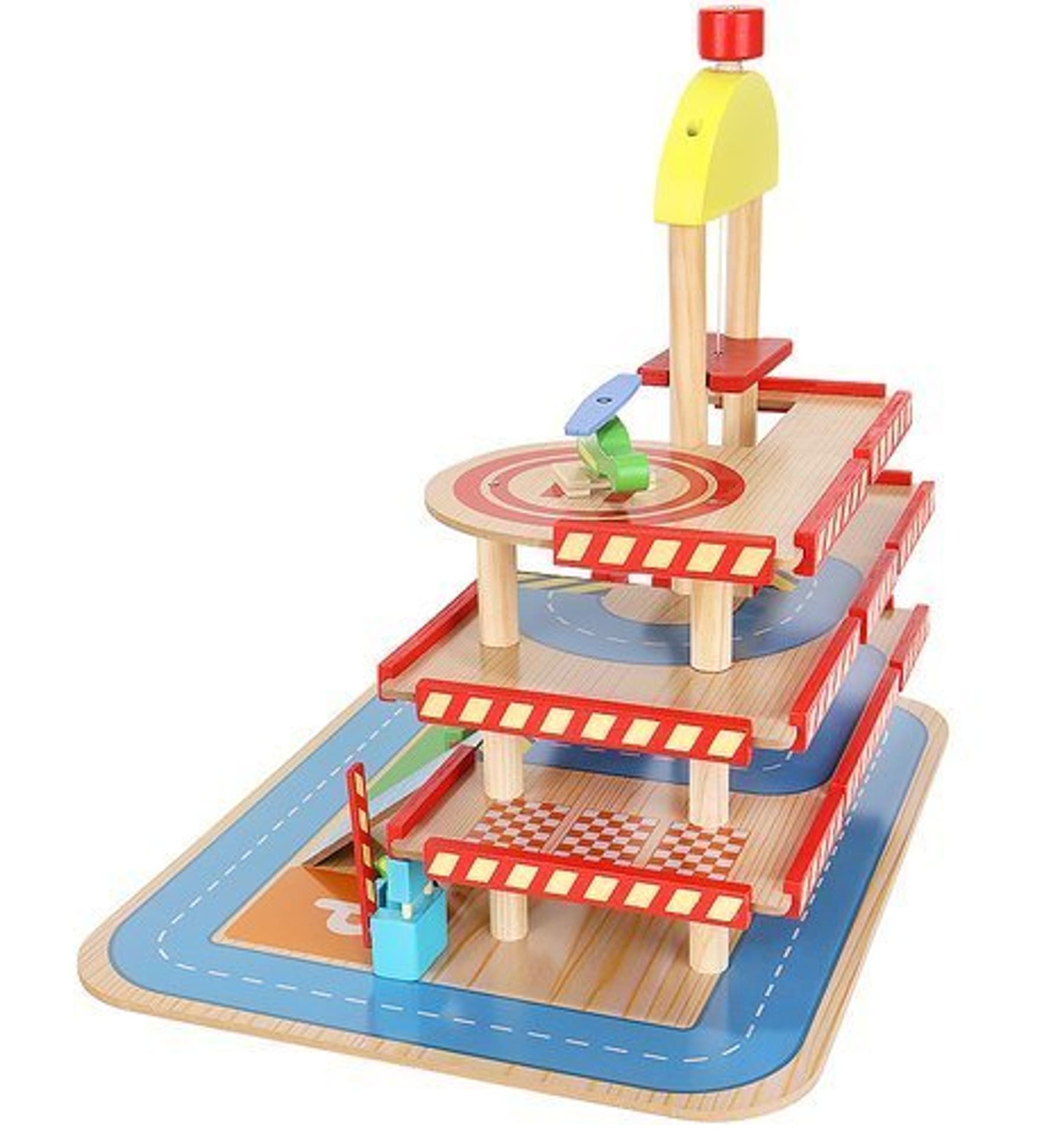 

Parking garaż - drewniany