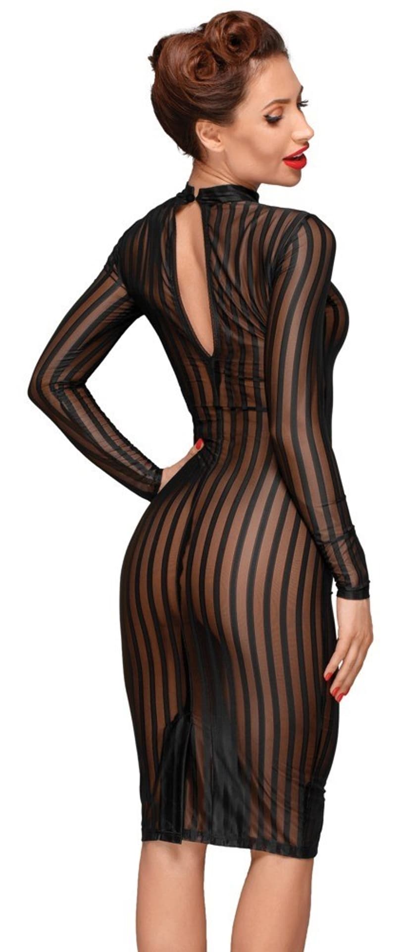 

Sukienka Stripe XXXL Noir Handmade