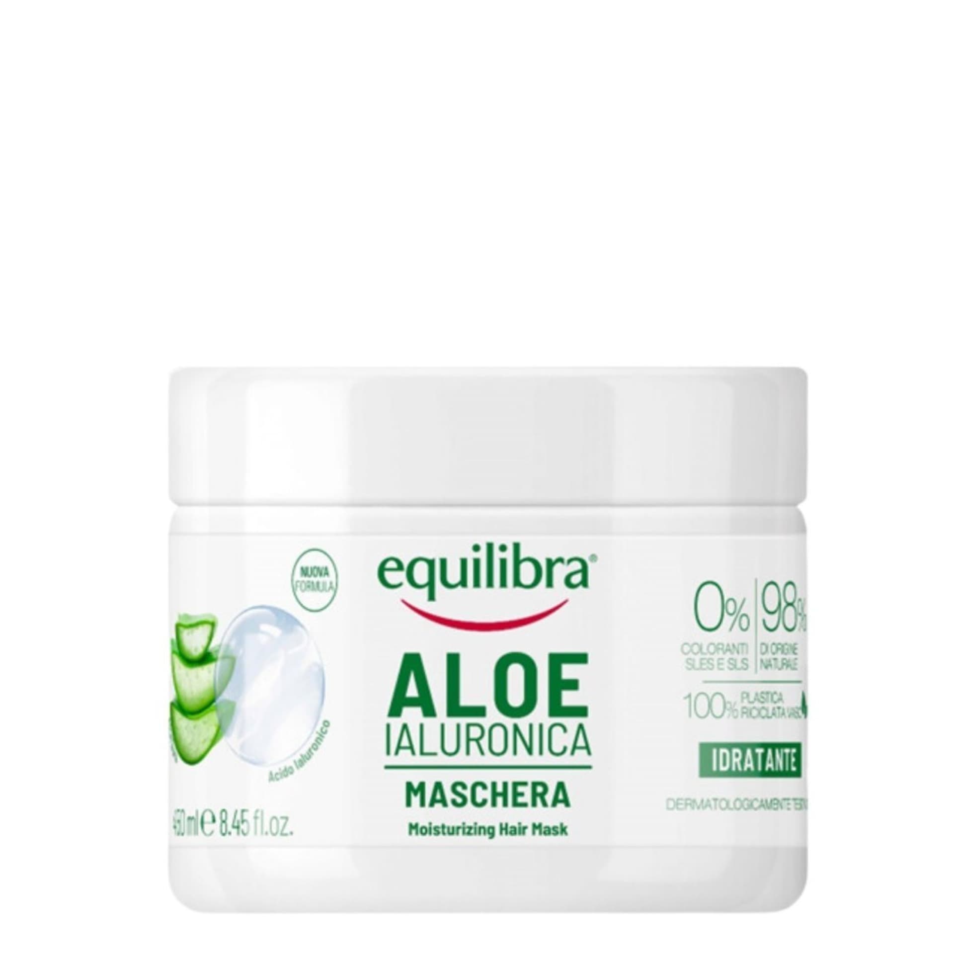 

Equilibra Aloe Nawilżająca Maska do włosów z aloesem i kwasem hialuronowym 450ml