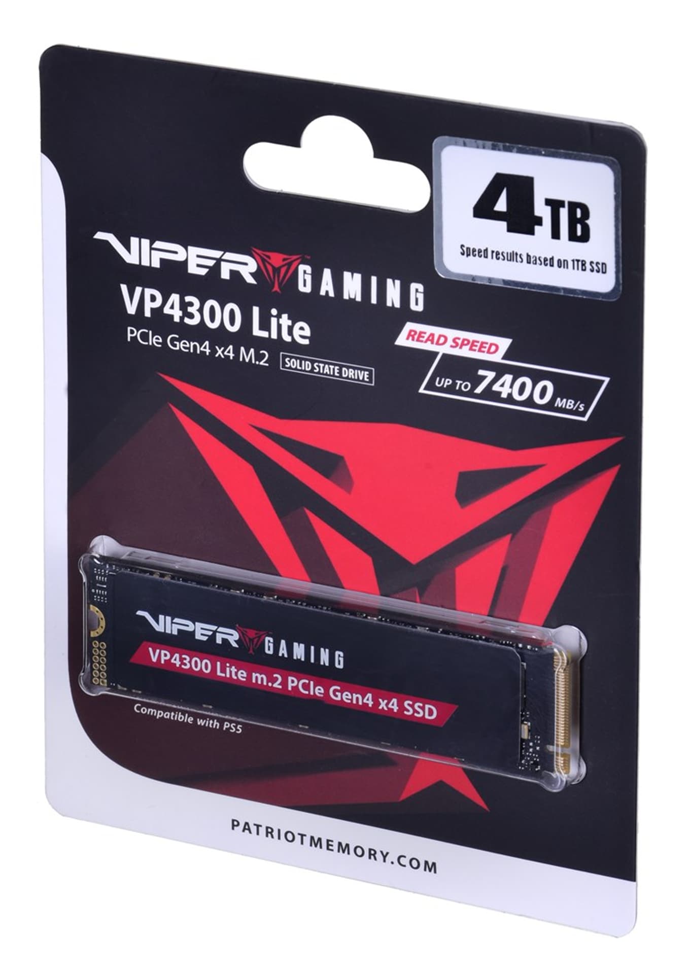 

SSD Patriot Viper VP4300L M.2 PCI-Ex4 NVMe 4TB