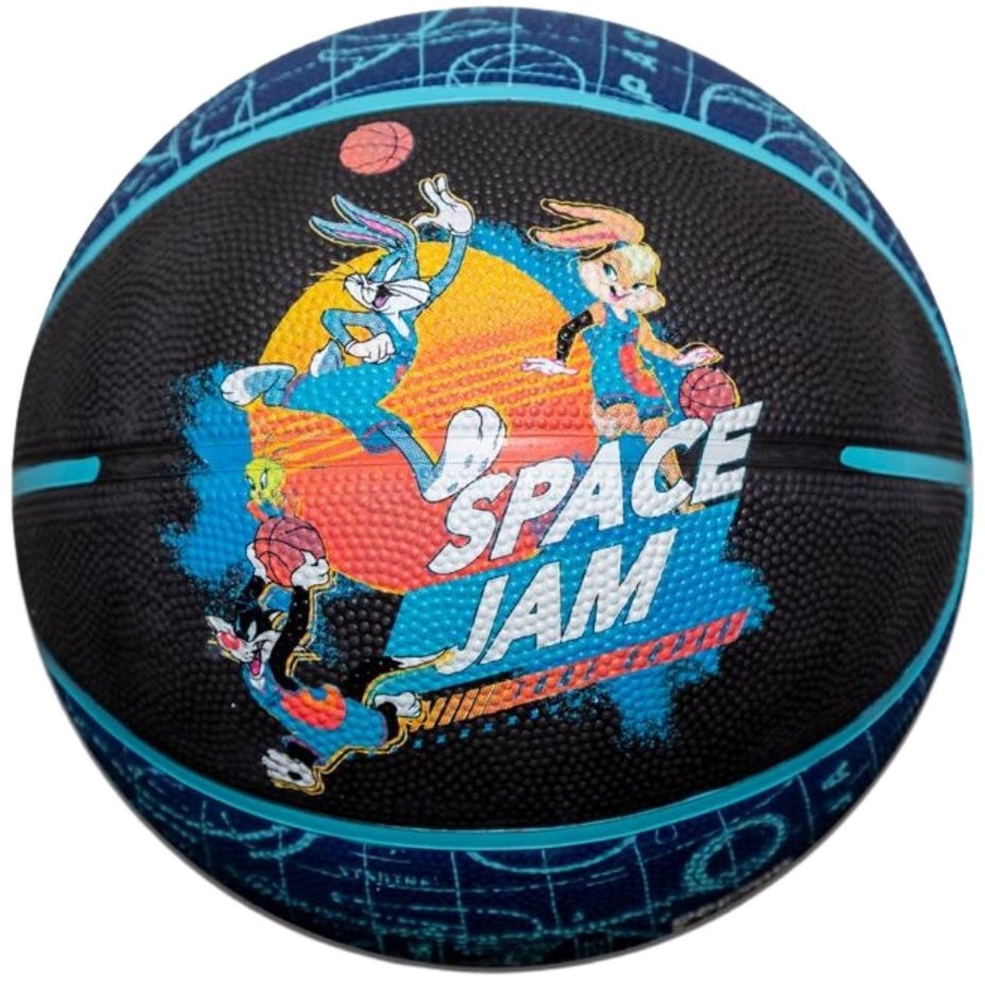 

Piłka koszykarska Spalding Space Jam Tune Court Ball (kolor Czarny, rozmiar 7)