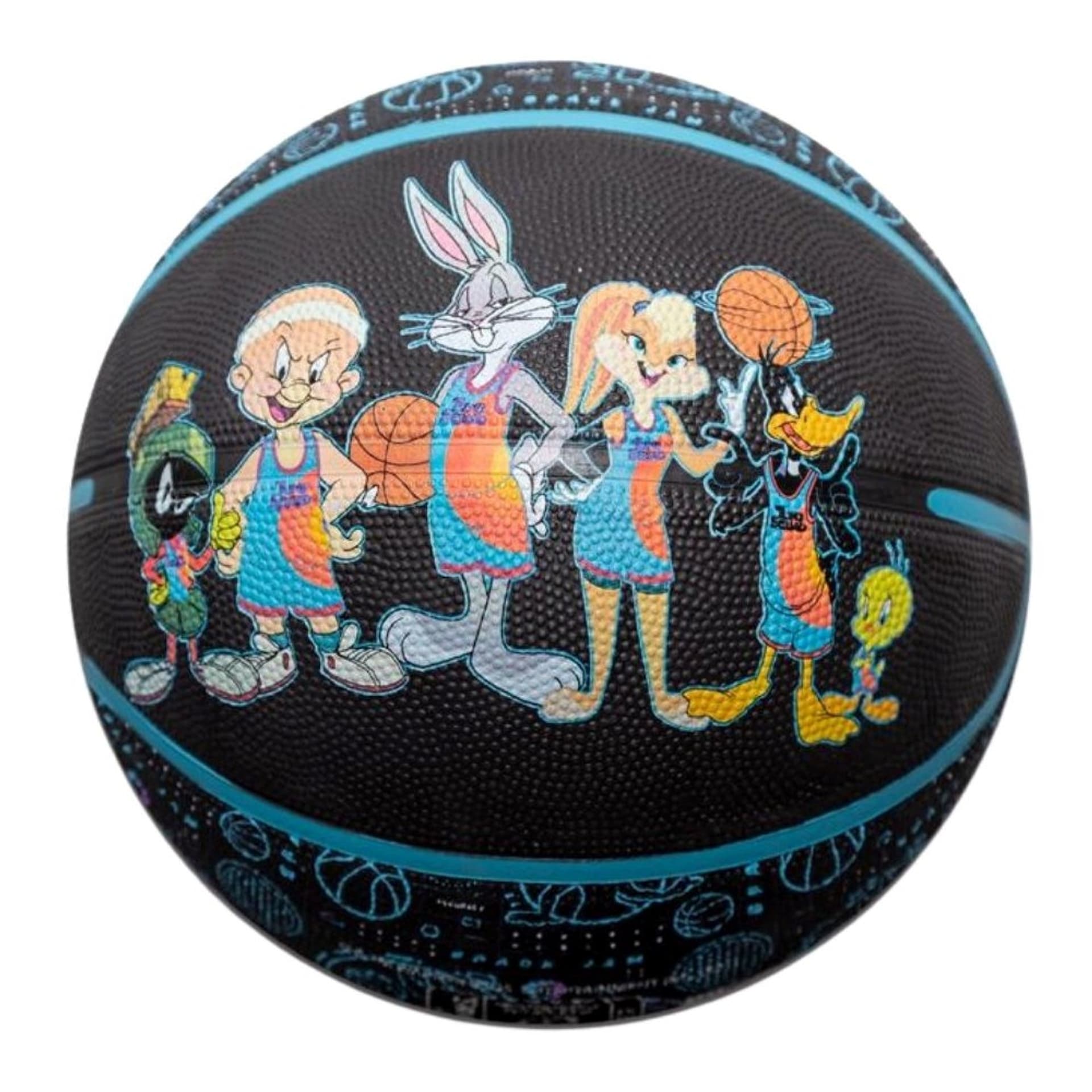 

Piłka koszykarska Spalding Space Jam Tune Squad Roster Ball (kolor Czarny, rozmiar 7)