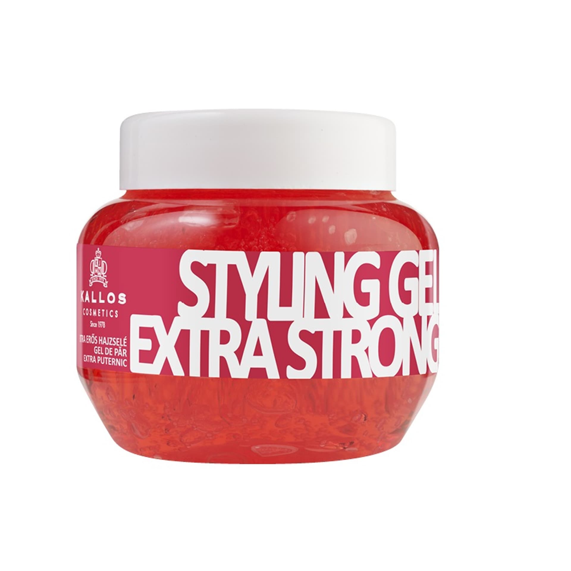 

Kallos Cosmetics Extra Strong Styling Gel Żel do włosów 275ml (W)