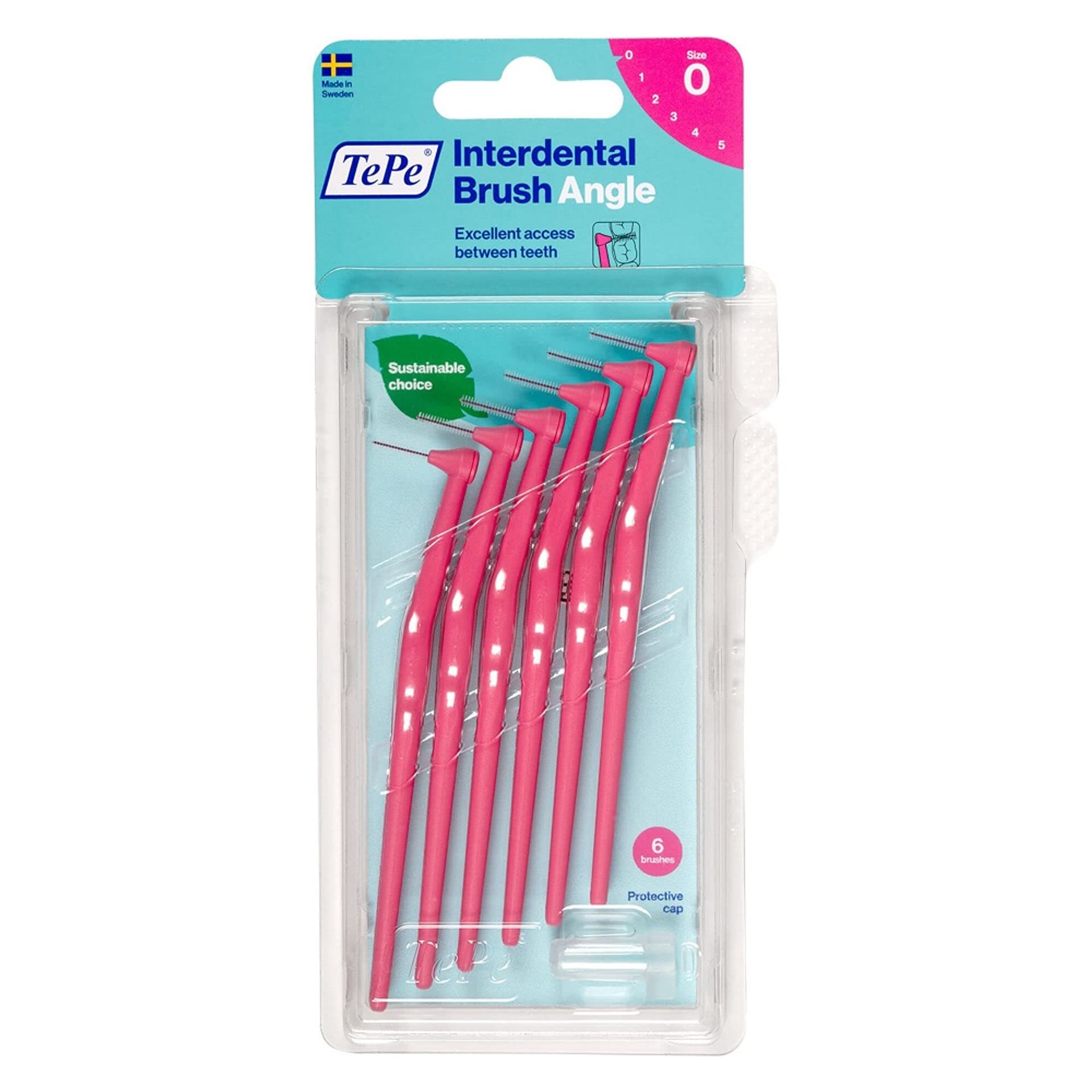 

TePe Angle 0,4 mm Szczoteczka do przestrzeni międzyzębowych 6 szt (U)