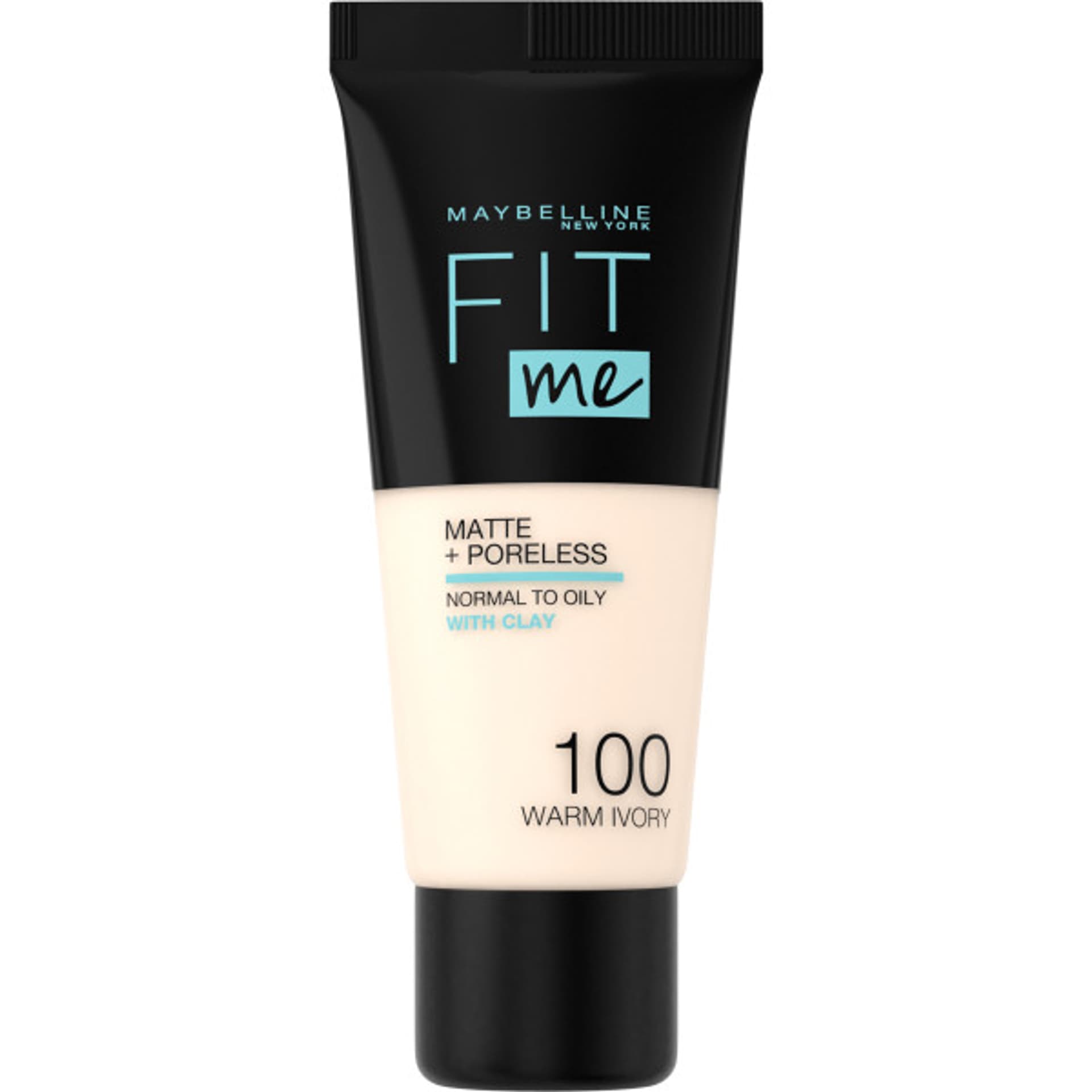 

Maybelline 100 Warm Ivory Matte + Poreless Fit Me! Podkład 30ml (W)