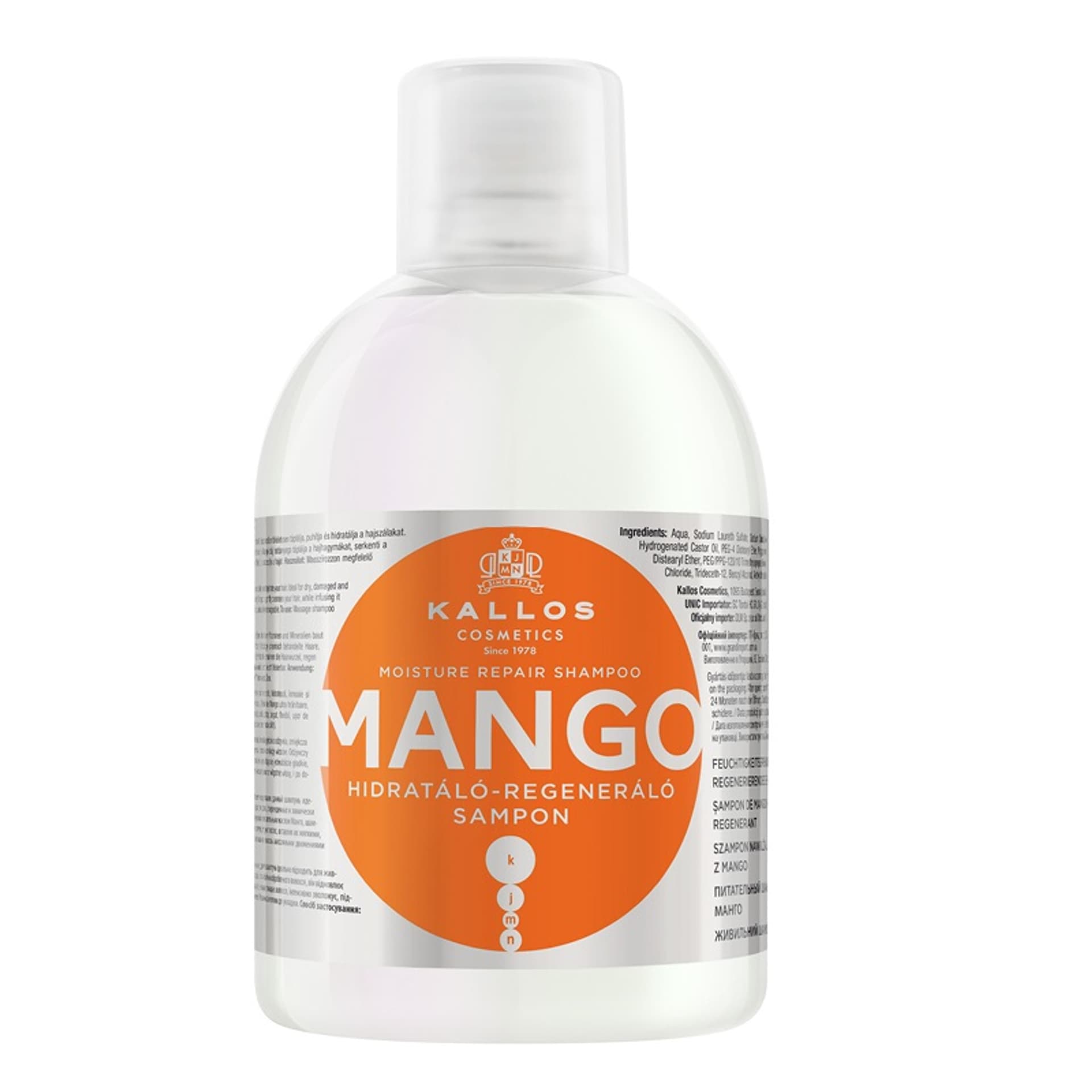 

Kallos Cosmetics Mango Szampon do włosów 1000ml (W)