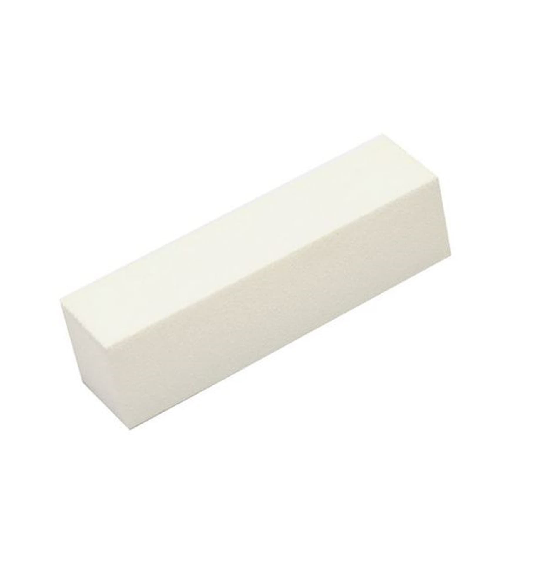 

Peggy Sage Pack Of 10 White Sanding Nail Blocks komplet bloków polerskich do paznokci biały 10szt