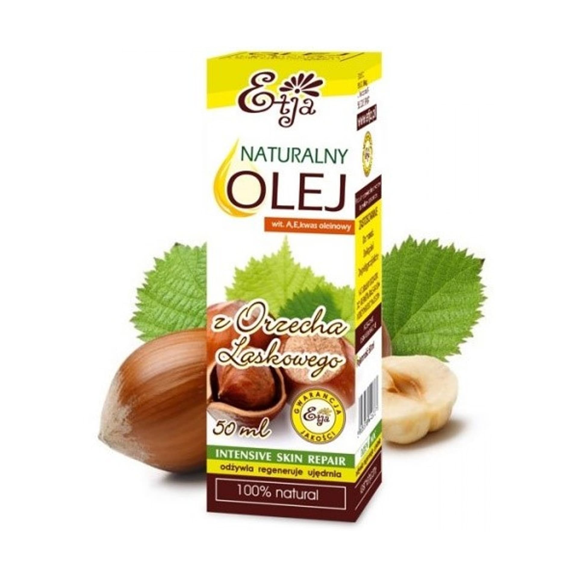 

Etja Naturalny Olej z Orzecha Laskowego 50ml