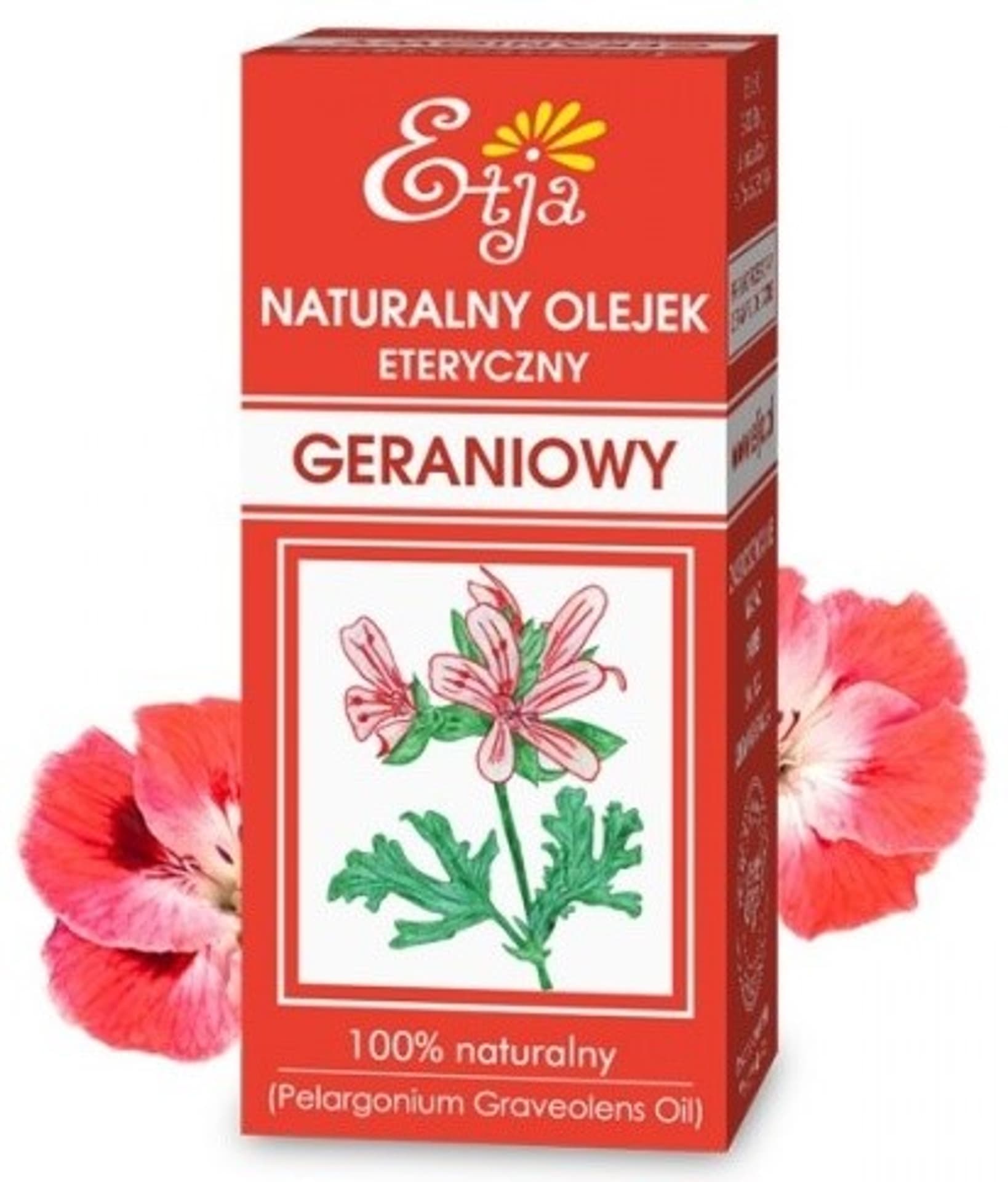 

Etja Naturalny Olejek Eteryczny Geraniowy 10ml