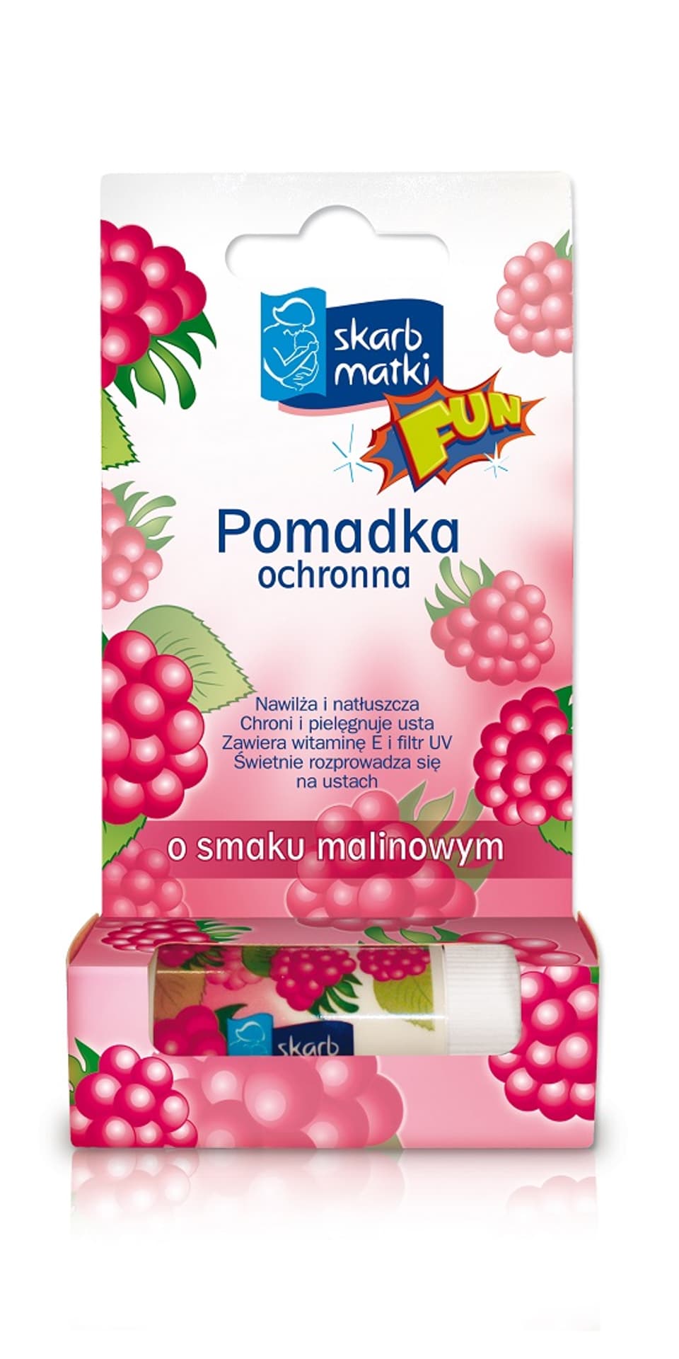 

Skarb Matki Fun pomadka ochronna o smaku gumy balonowej dla dzieci 6.5g (U)