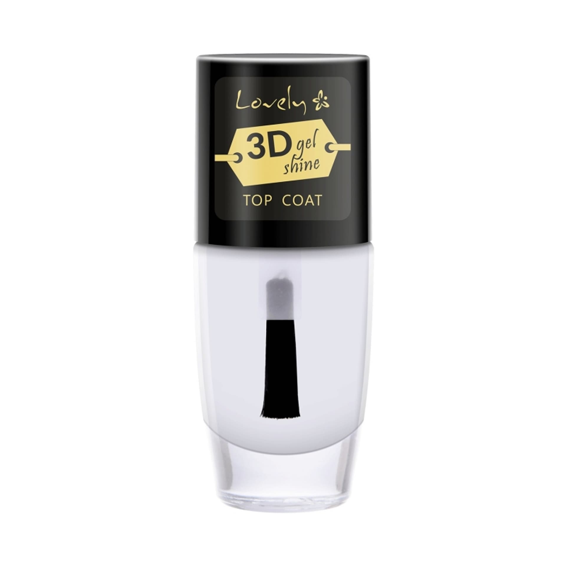 

Lovely 3D Gel Shine Top Coat żelowy top do paznokci z efektem 3D 8ml