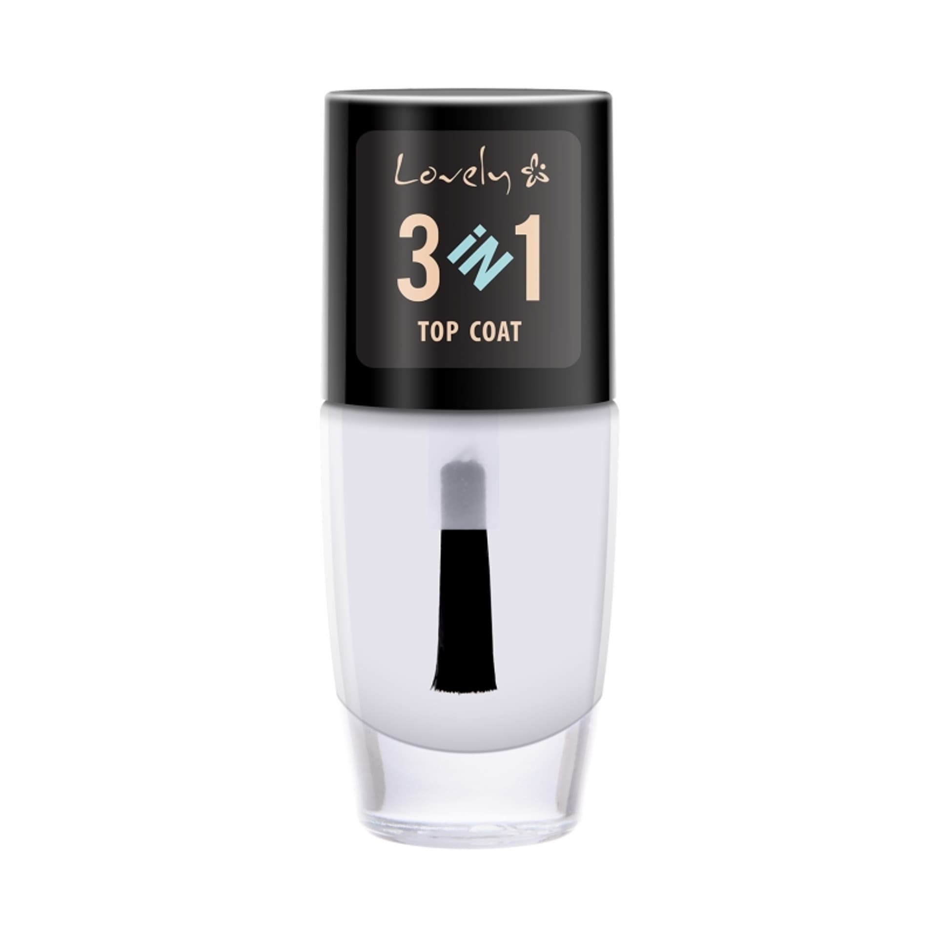 

Lovely 3in1 Top Coat top do paznokci 3w1 8ml