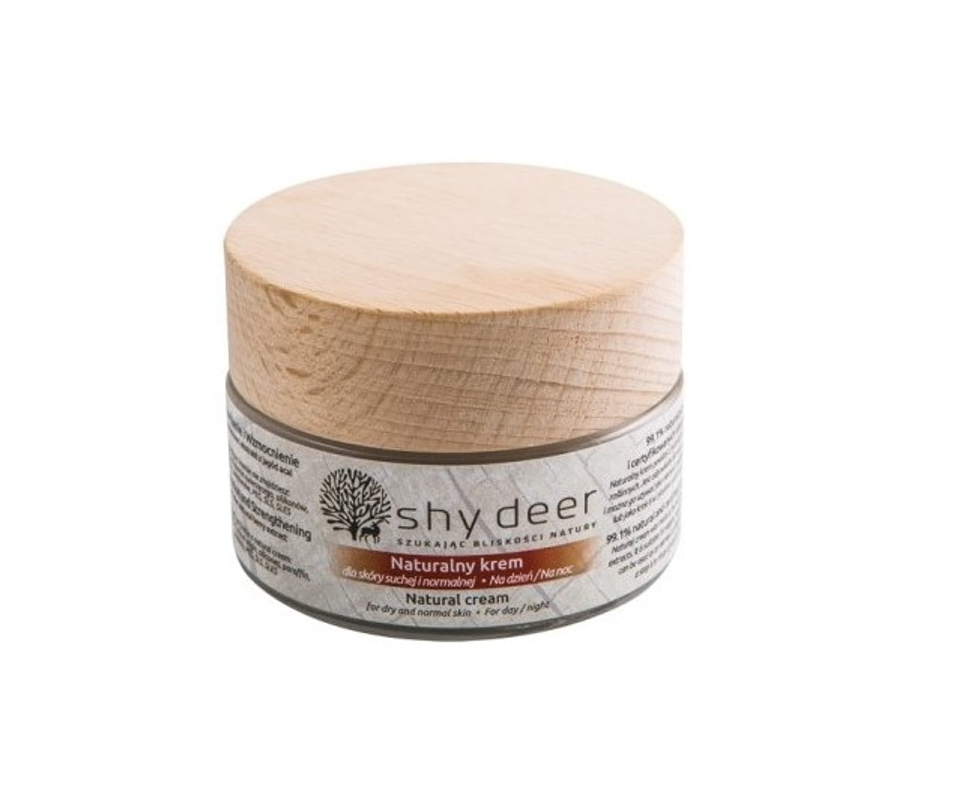 

Shy Deer Natural Cream naturalny krem dla skóry suchej i normalnej 50ml