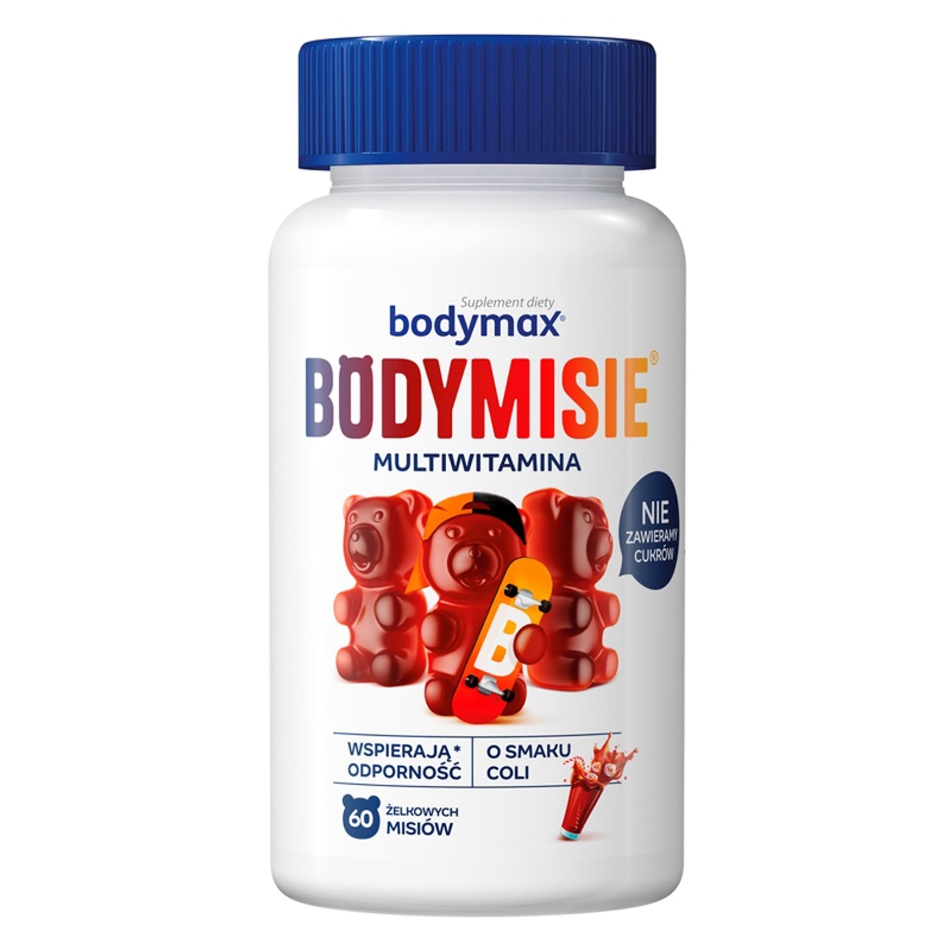 

Bodymax Bodymisie żelki dla dzieci suplement diety Cola 60szt.