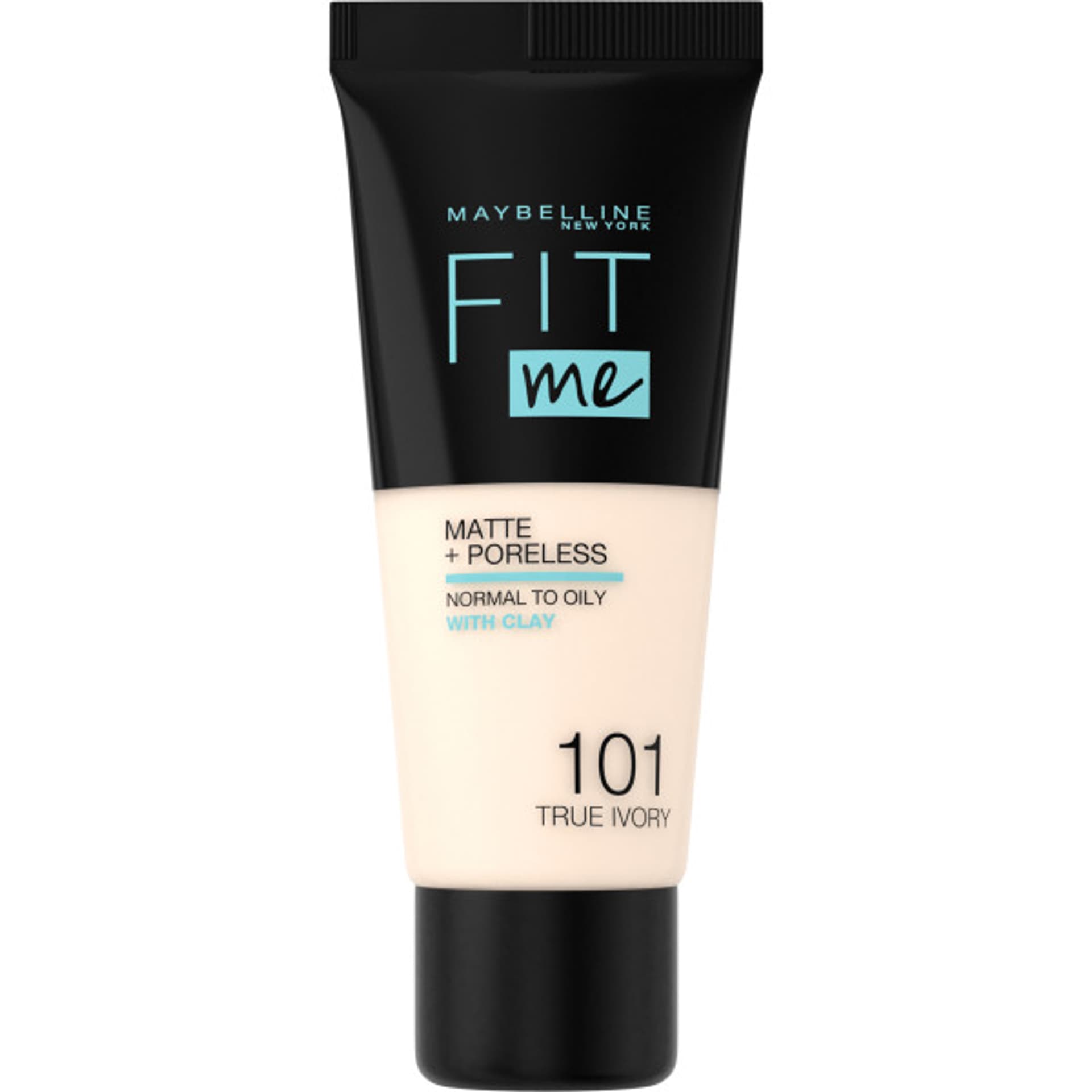 

Maybelline Fit Me Matte Poreless Foundation matujący podkład do twarzy 101 True Ivory 30ml