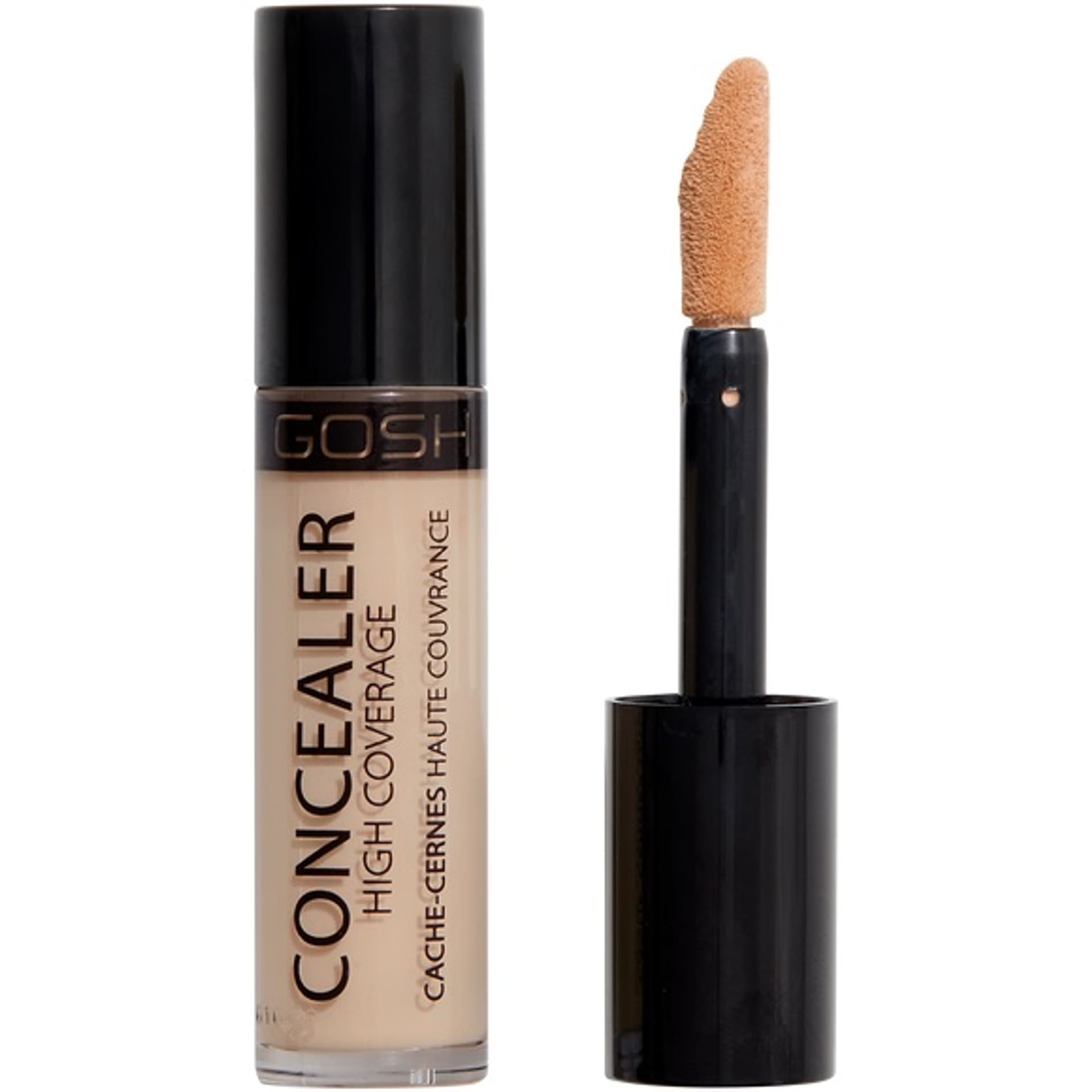 

Gosh Concealer High Coverage mocno kryjący korektor z aplikatorem 001 Porcelain 5.5ml