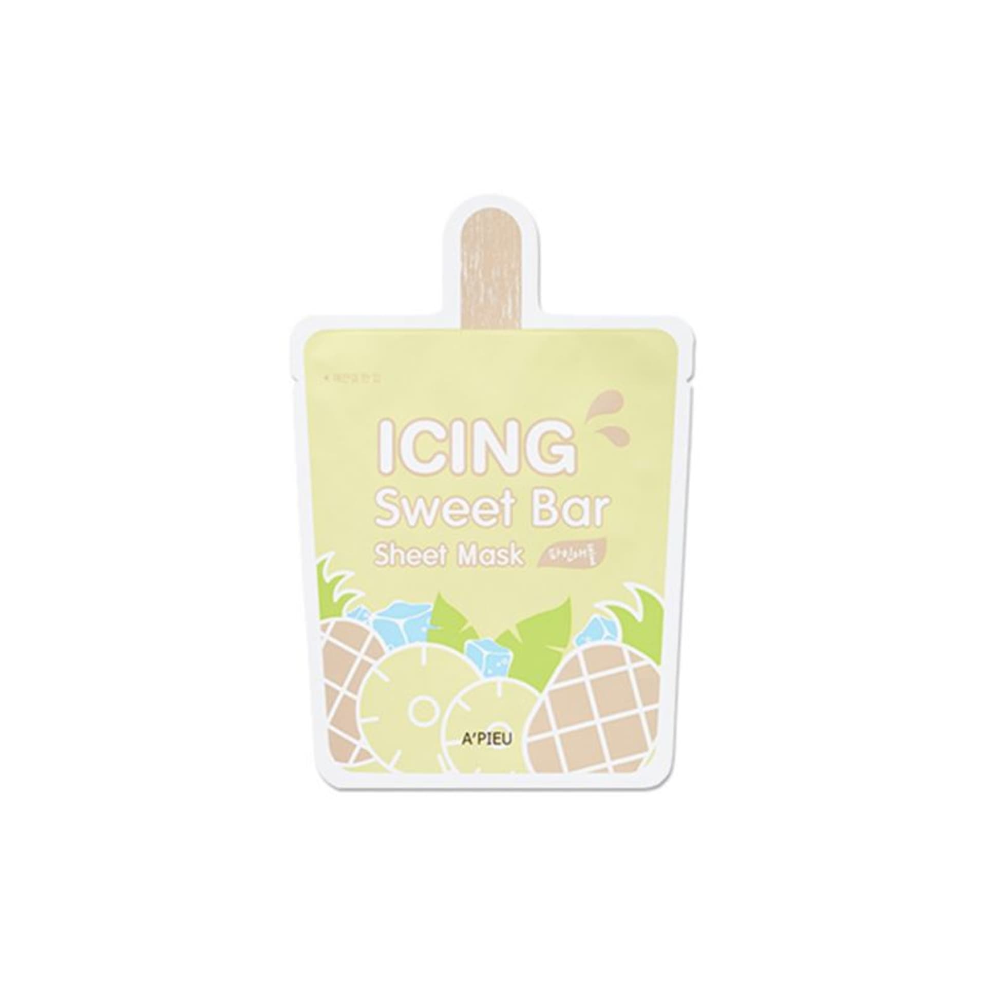 

A'PIEU Icing Sweet Bar Sheet Mask wygładzająco-nawadniająca maska Pineapple 21g