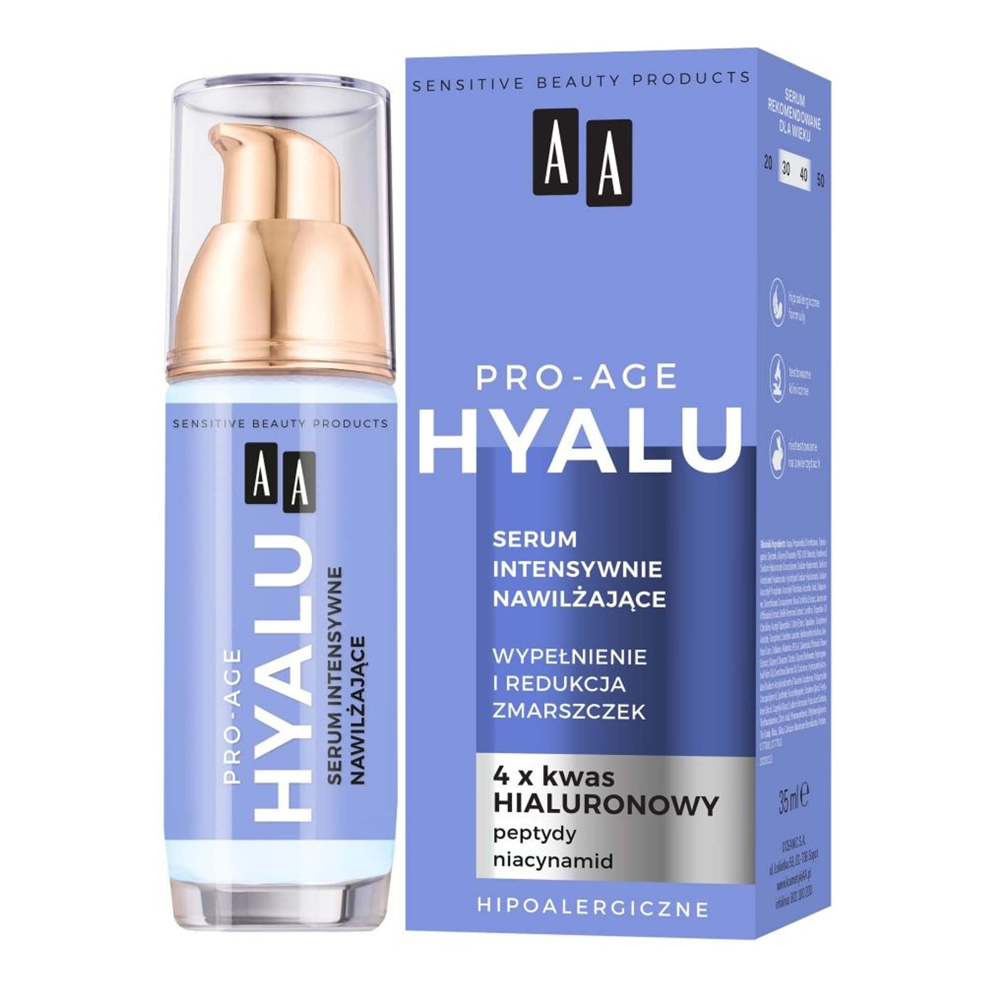 

AA Pro-Age Hyalu Serum intensywnie nawilżające 35ml