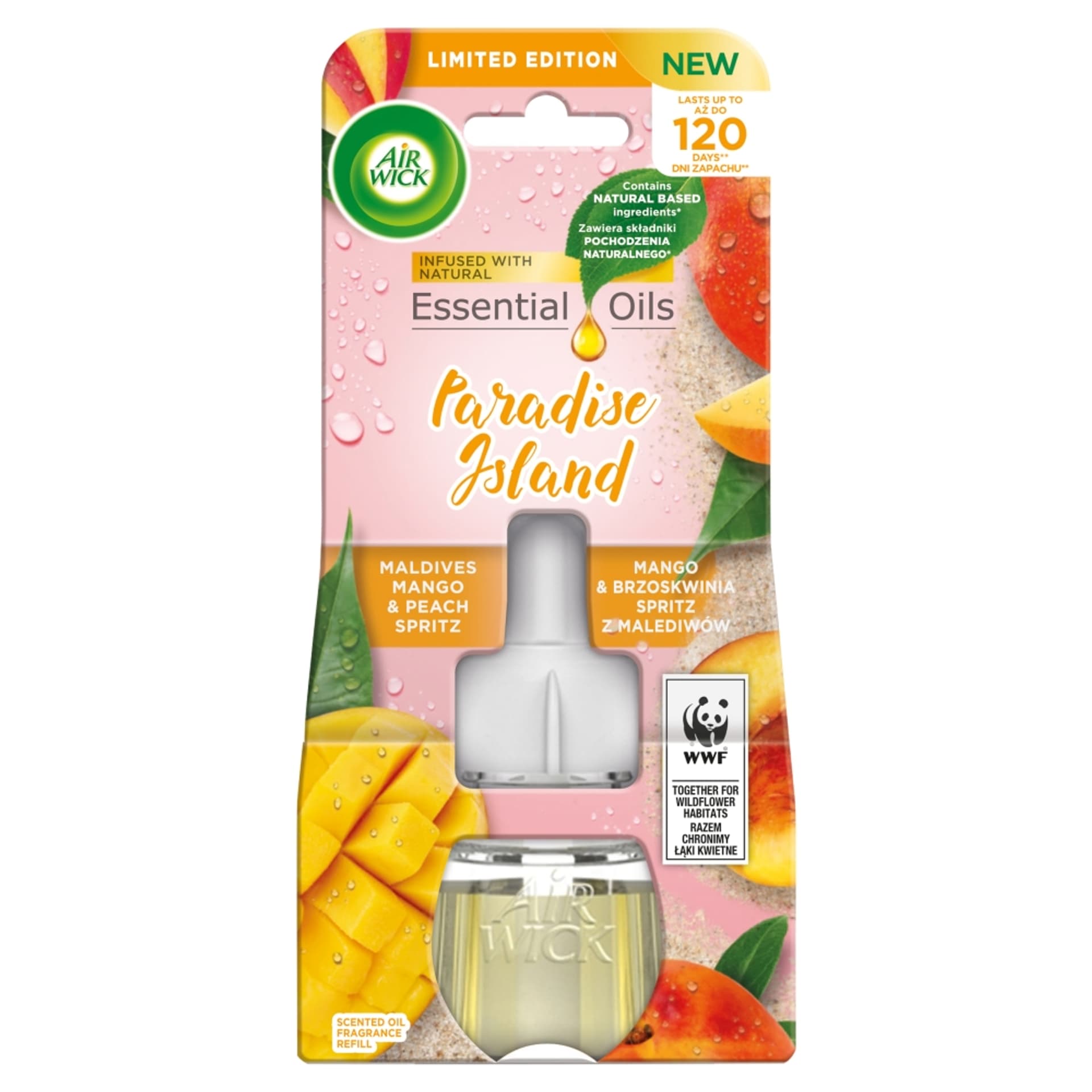 

Air Wick Mango&Brzoskwinia Spritz z Malediwów Wkład 19 ml