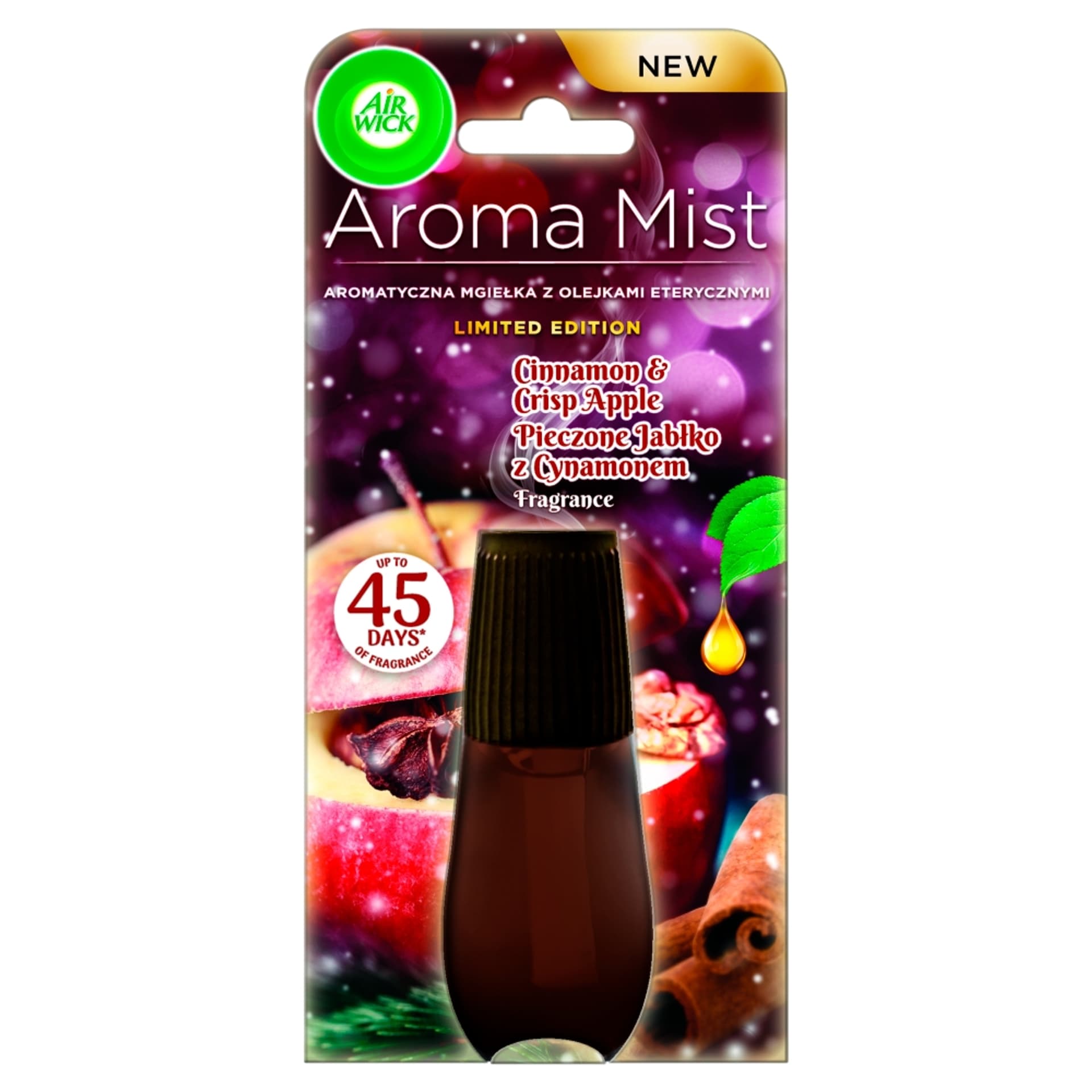 

AIR WICK Aroma Mist with Essential Oils wkład do odświeżacza powietrza Pieczone Jabłko z Cynamonem 20 ml