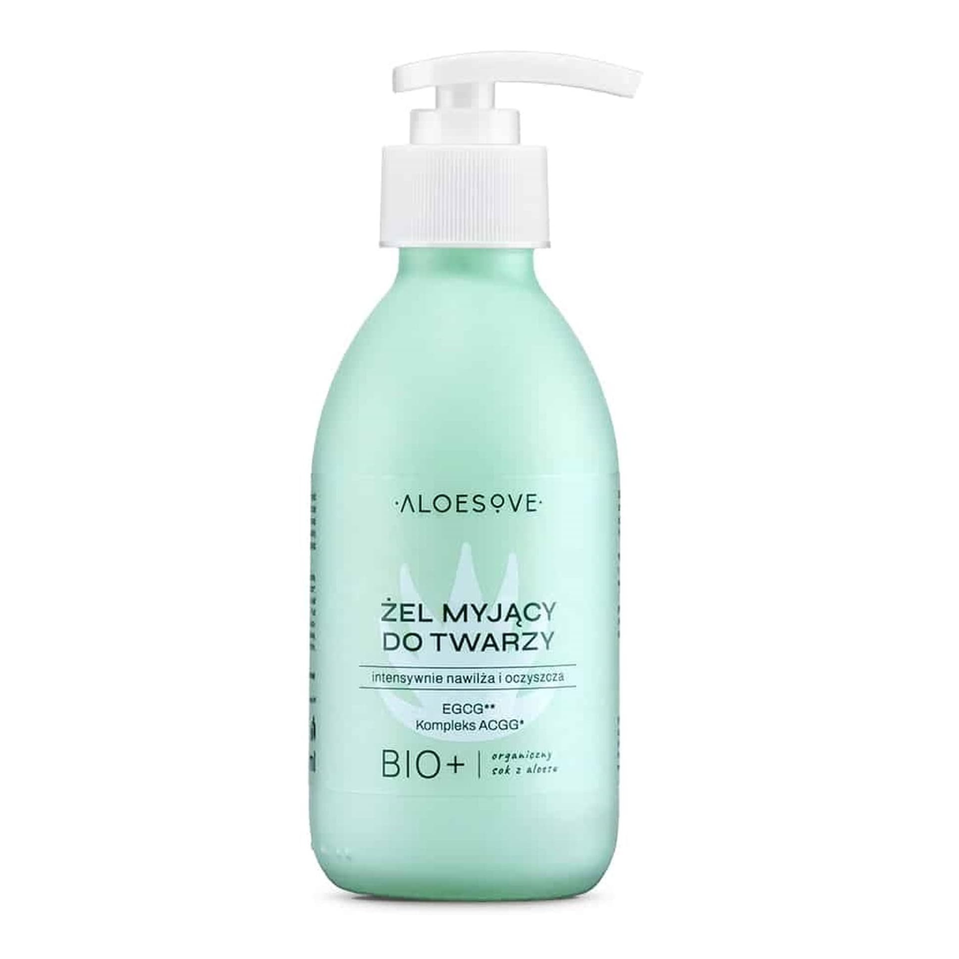 

ALOESOVE BIO+ żel myjący do twarzy intensywnie oczyszczający i nawilżający 190ml