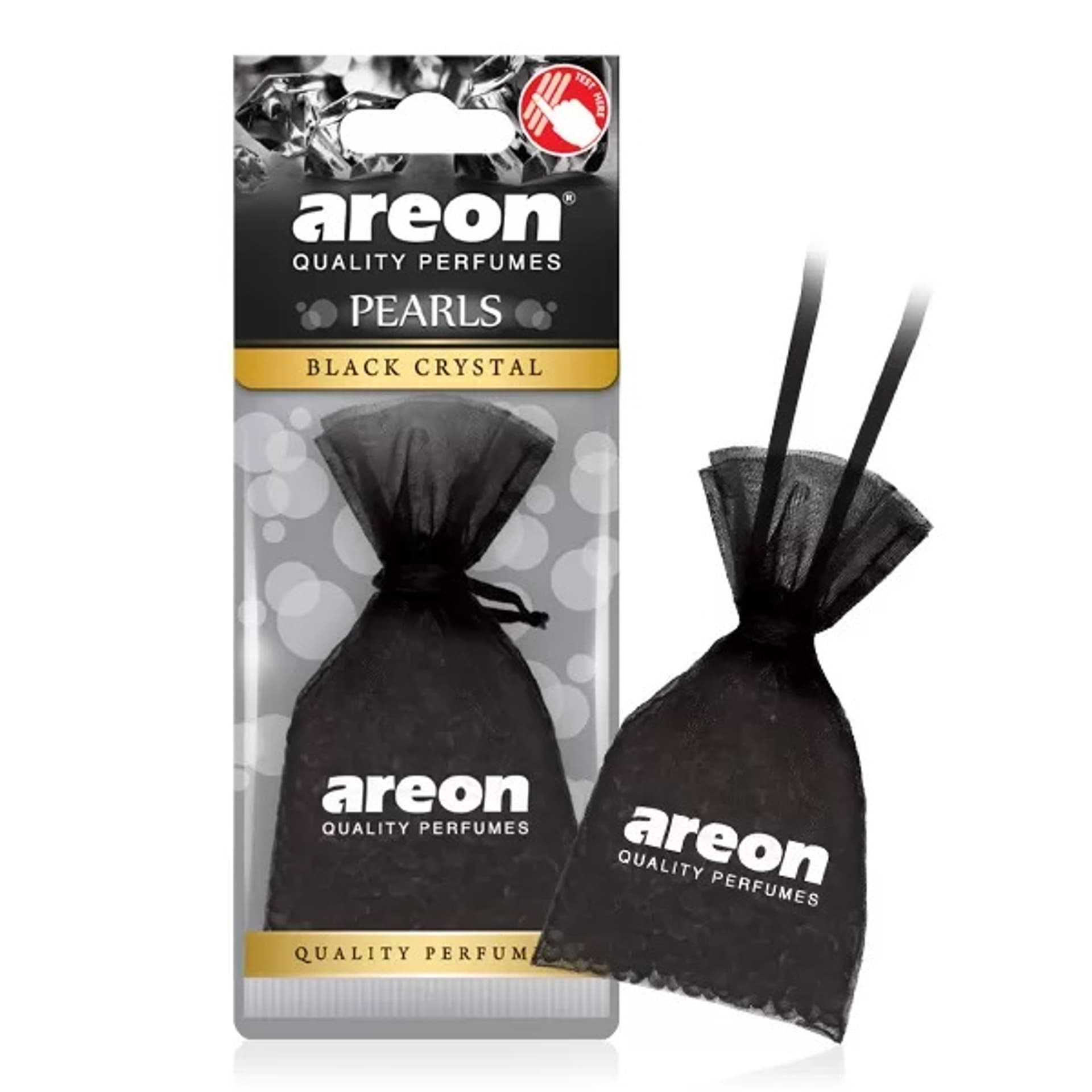 

AREON Pearls zapach do samochodu w woreczku Black Crystal