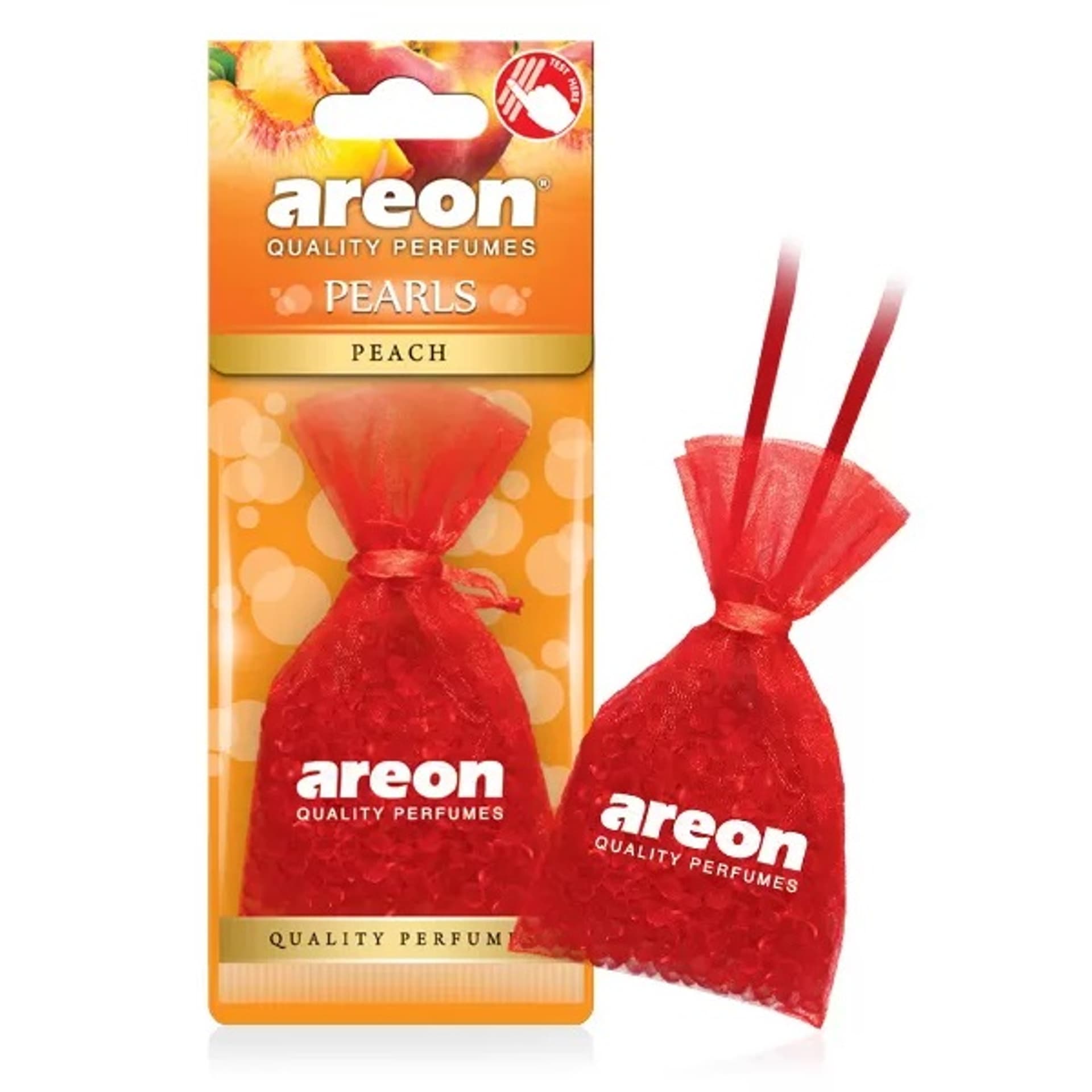 

AREON Pearls zapach do samochodu w woreczku Peach