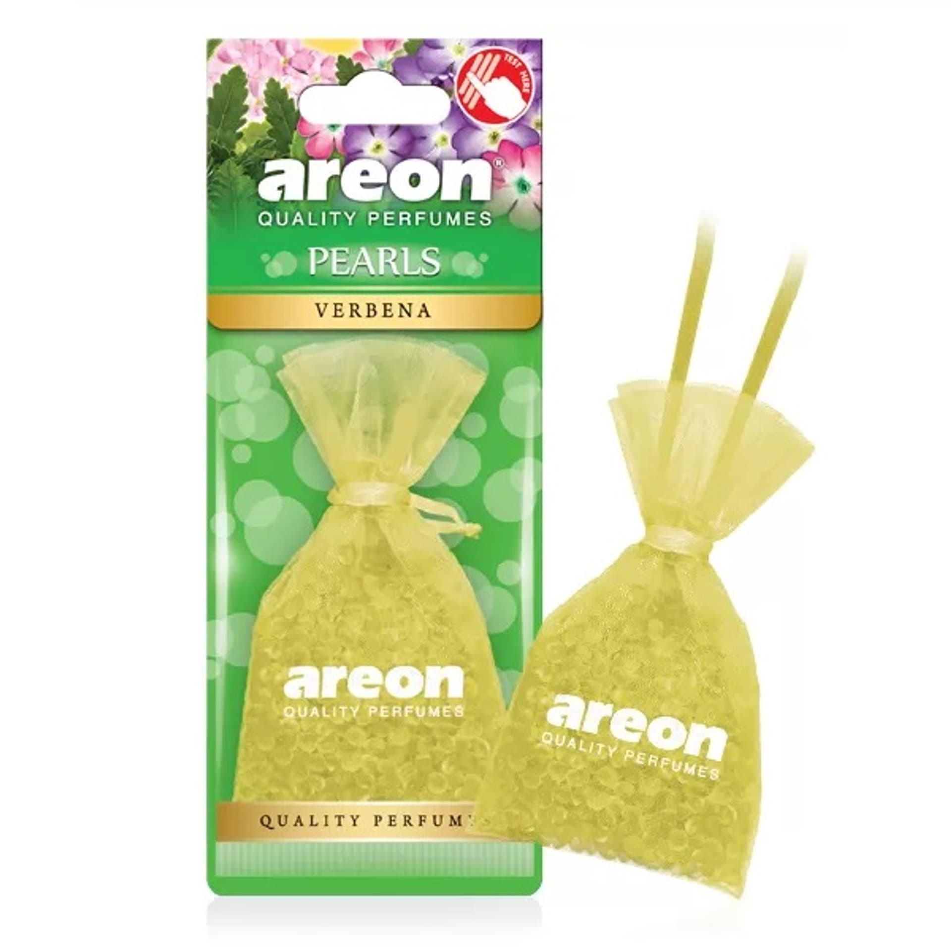 

AREON Pearls zapach do samochodu w woreczku Verbena