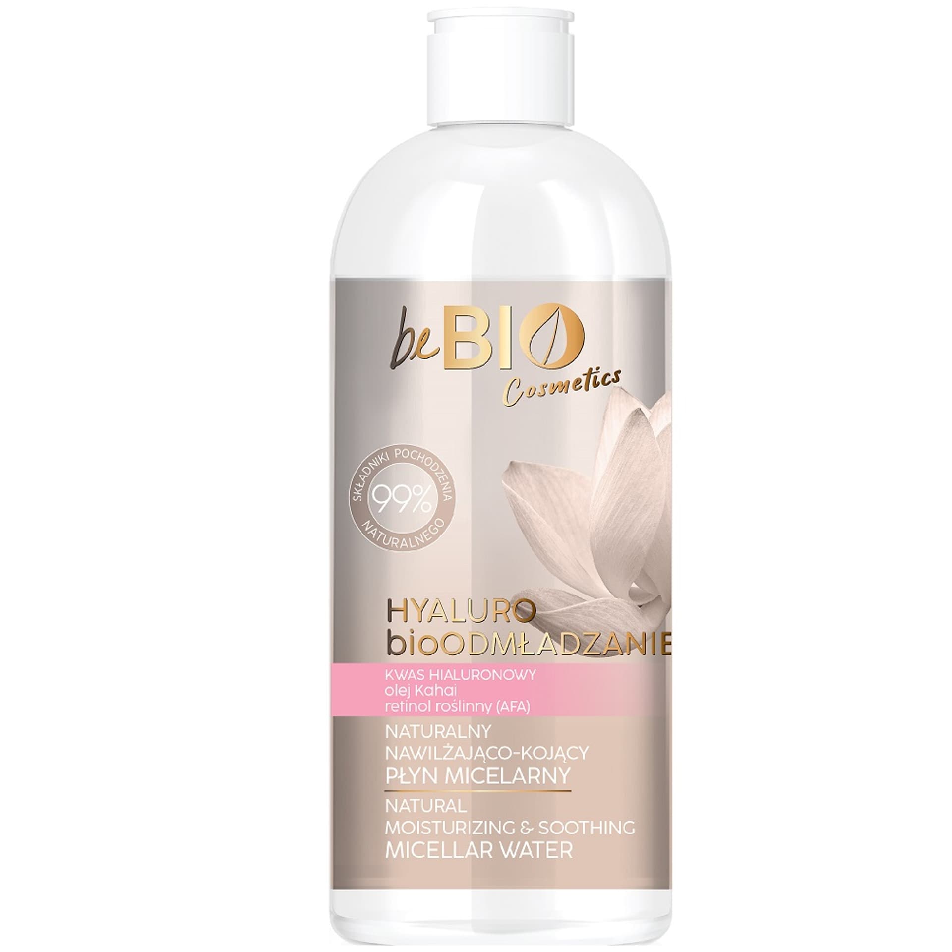 

BE BIO Ewa Chodakowska naturalny nawilżająco-kojący płyn micelarny 400ml