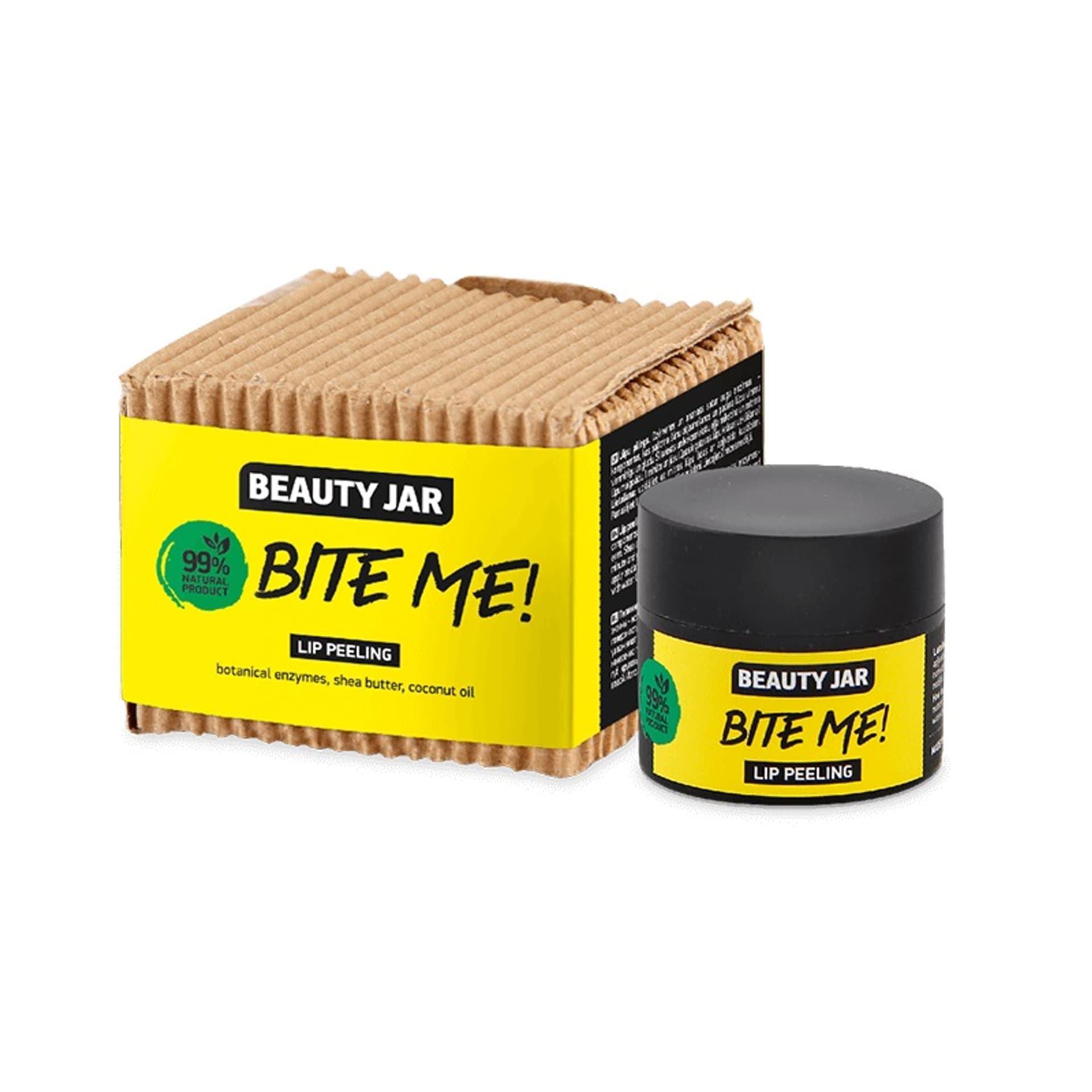

BEAUTY JAR Bite Me! peeling do ust z olejem kokosowym i masłem shea 15ml