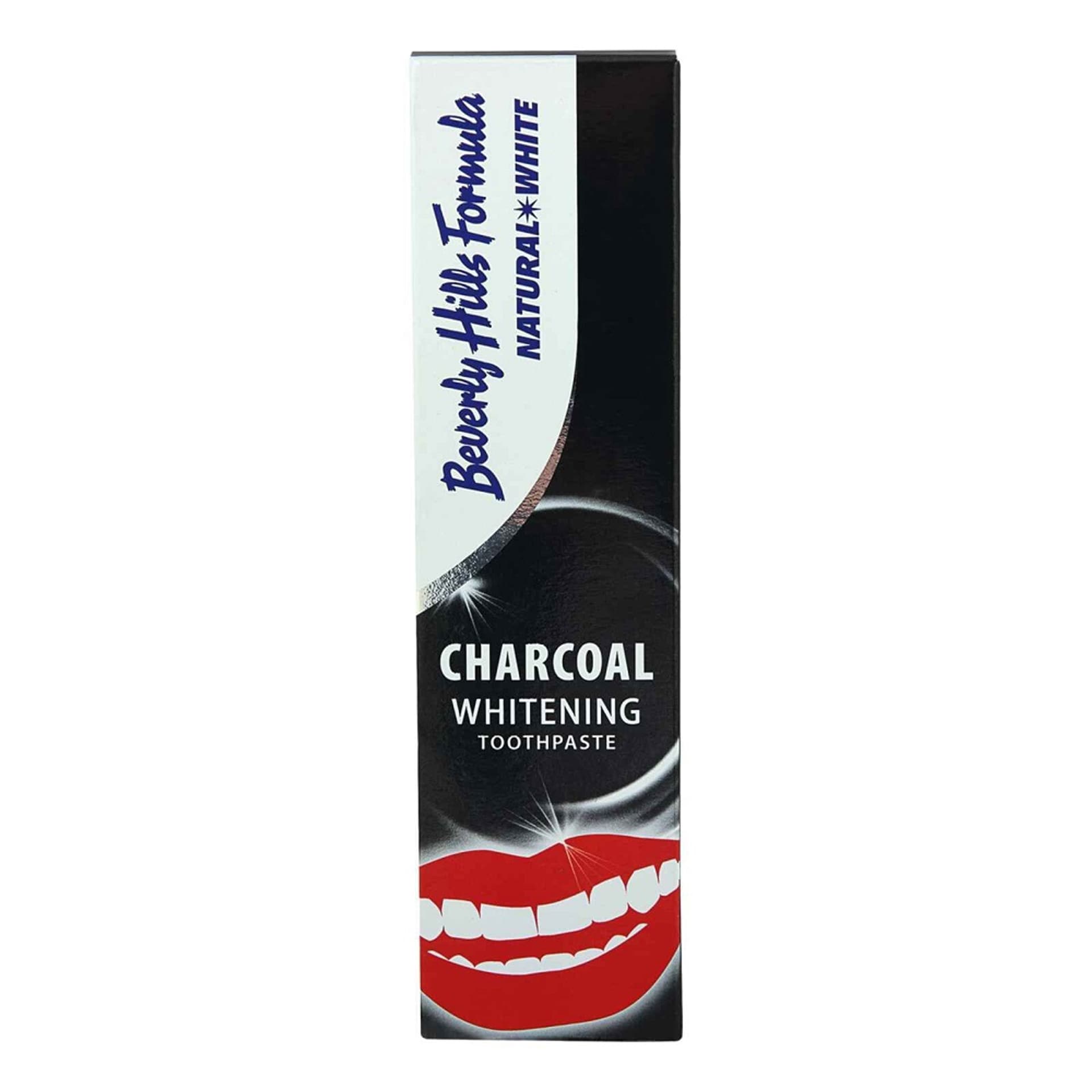 

BEVERLY HILLS Natural White Charcoal Whitening Toothpaste pasta do zębów z węglem aktywnym 100ml